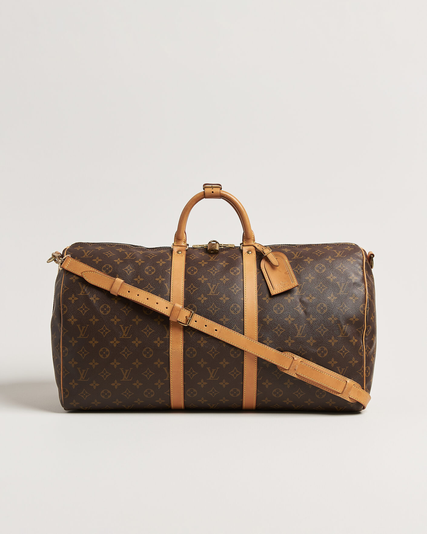 Hombres | Pre-Owned & Vintage Bags | Louis Vuitton Pre-Owned | Keepall 55 Bandouliére Monogram