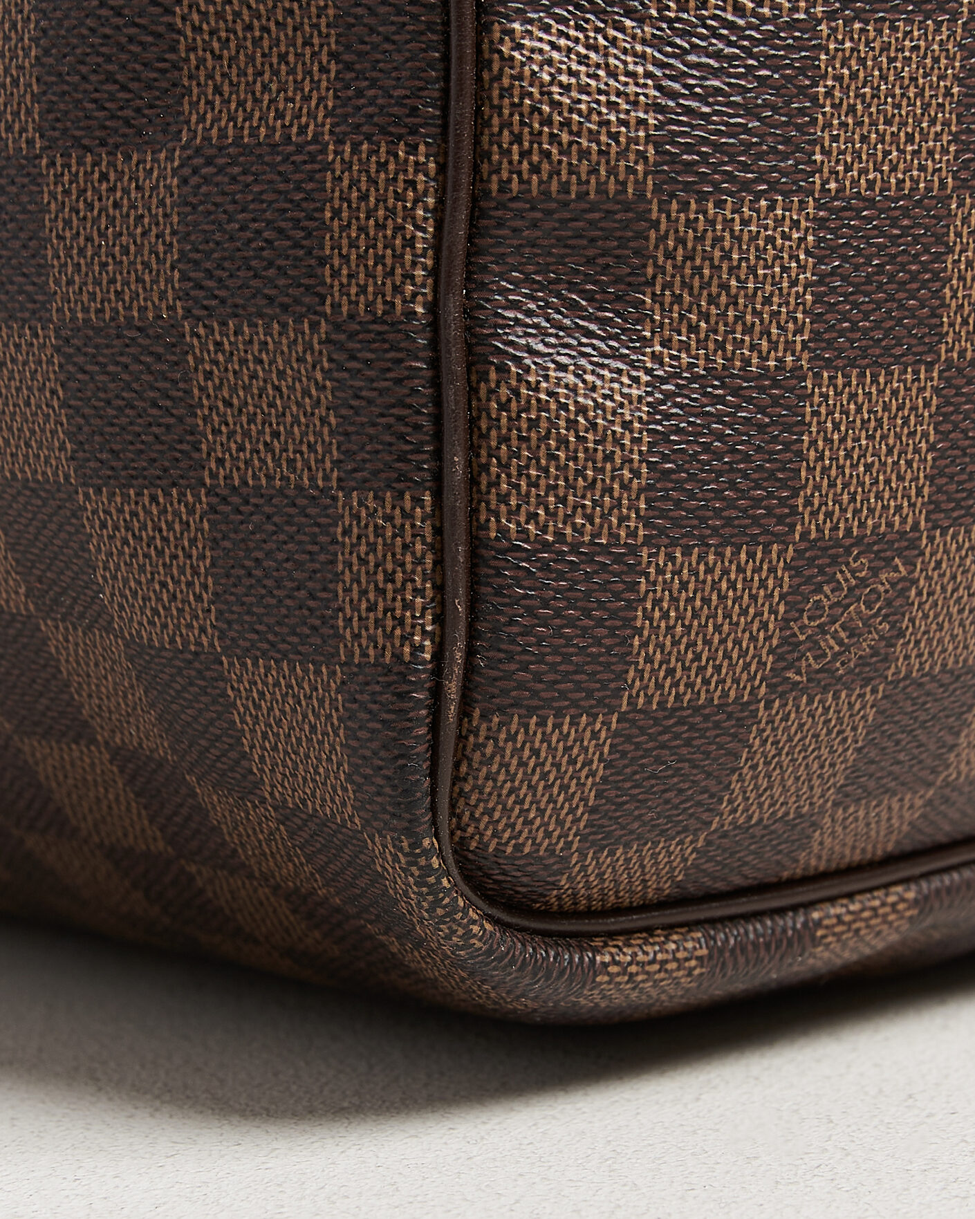 Hombres | Pre-Owned & Vintage Bags | Louis Vuitton Pre-Owned | Keepall 55 Bandouliére Damier Ebene