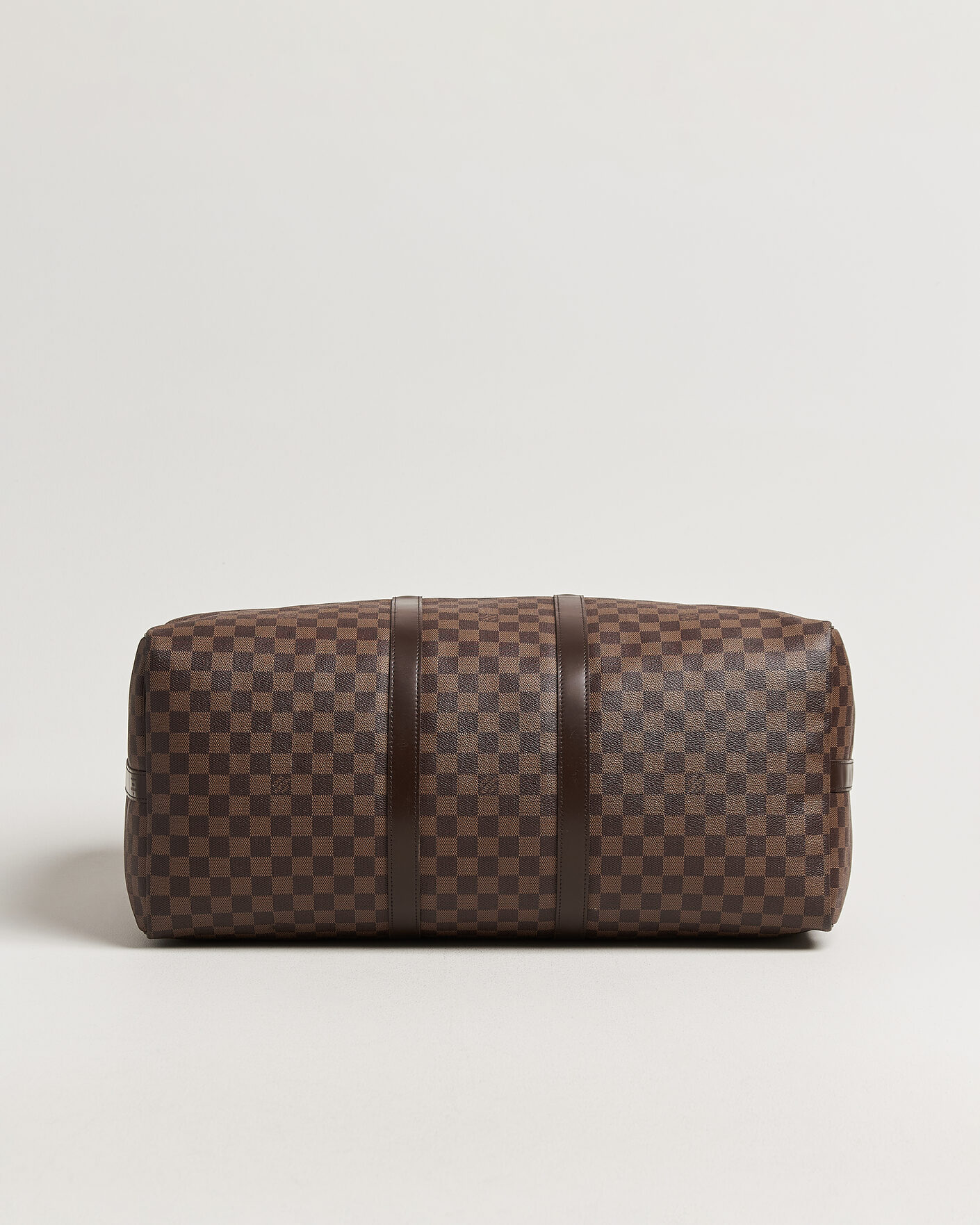 Hombres | Pre-Owned & Vintage Bags | Louis Vuitton Pre-Owned | Keepall 55 Bandouliére Damier Ebene
