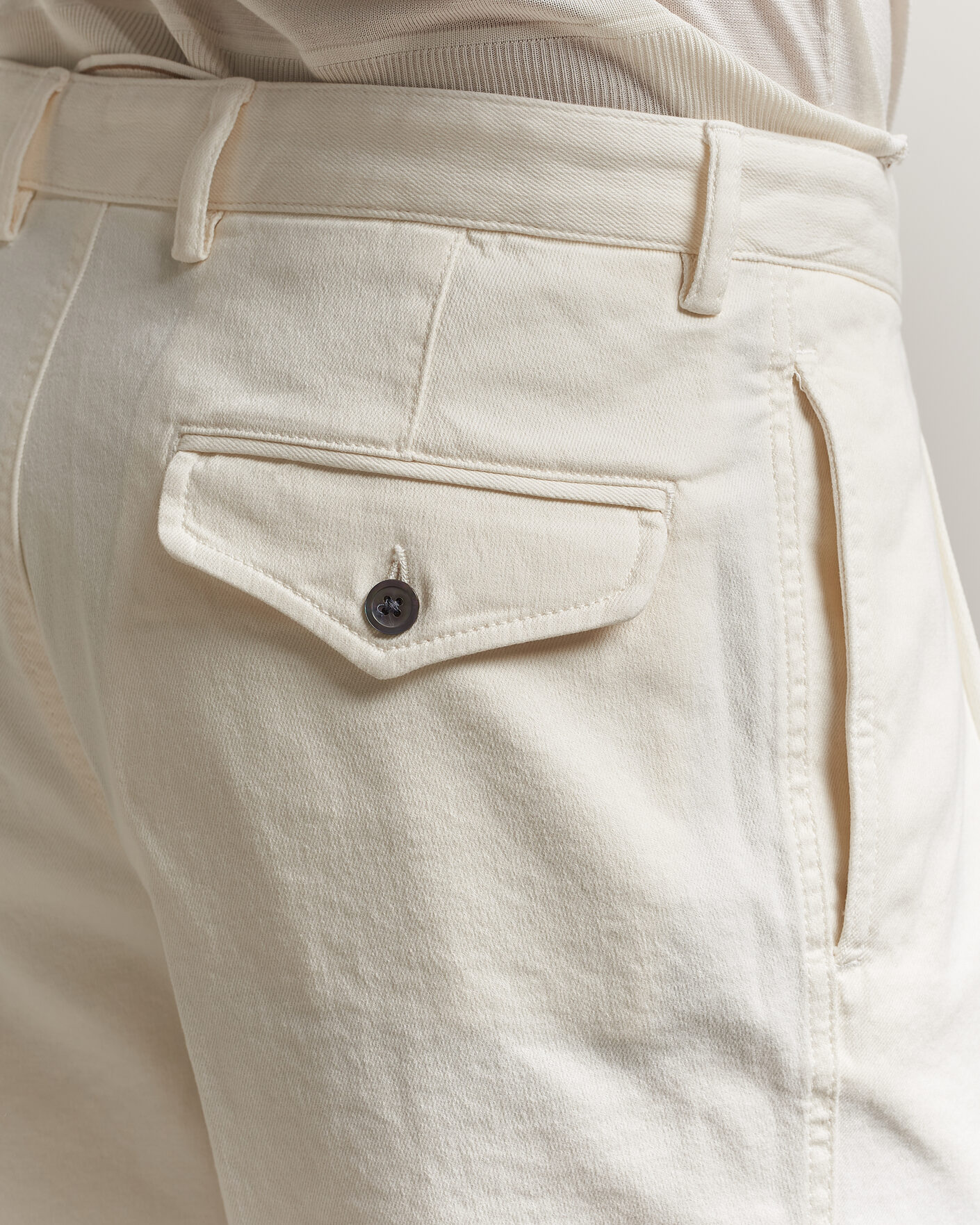Hombres | Pantalones cortos | Oscar Jacobson | Tanker Pleat Shorts White