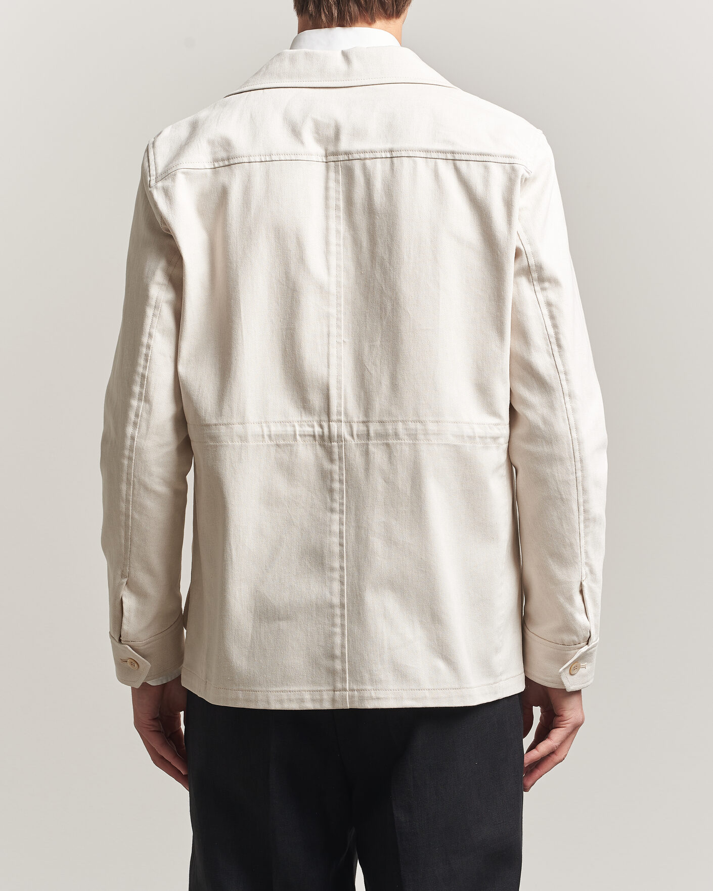 Hombres | Abrigos y chaquetas | Oscar Jacobson | Sirolo Shirt Jacket Off White