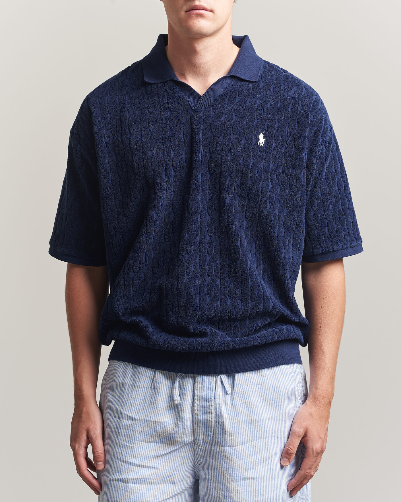 Hombres | Polos | Polo Ralph Lauren | Knit Polo Newport Navy