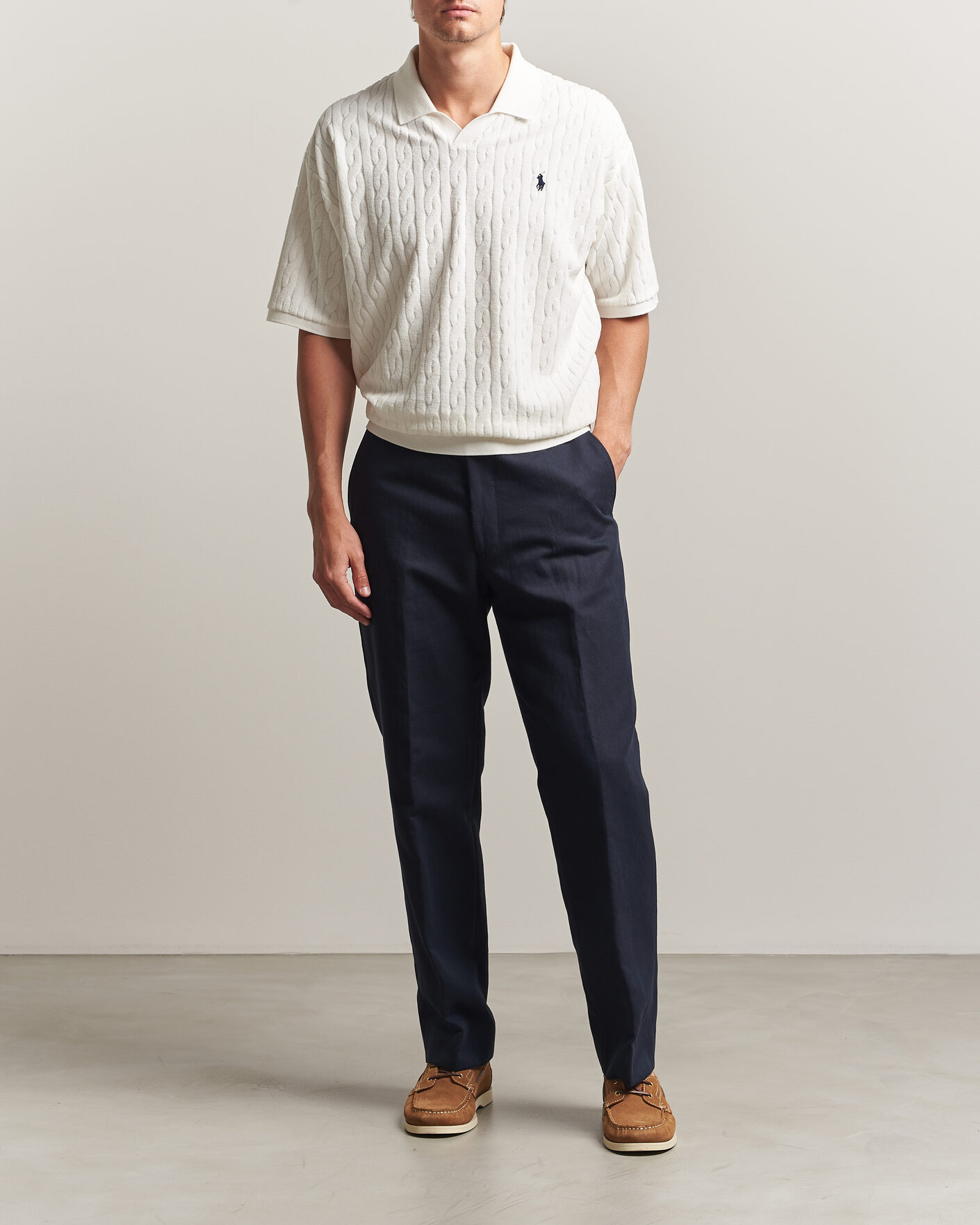 Hombres | Polos | Polo Ralph Lauren | Knit Polo White