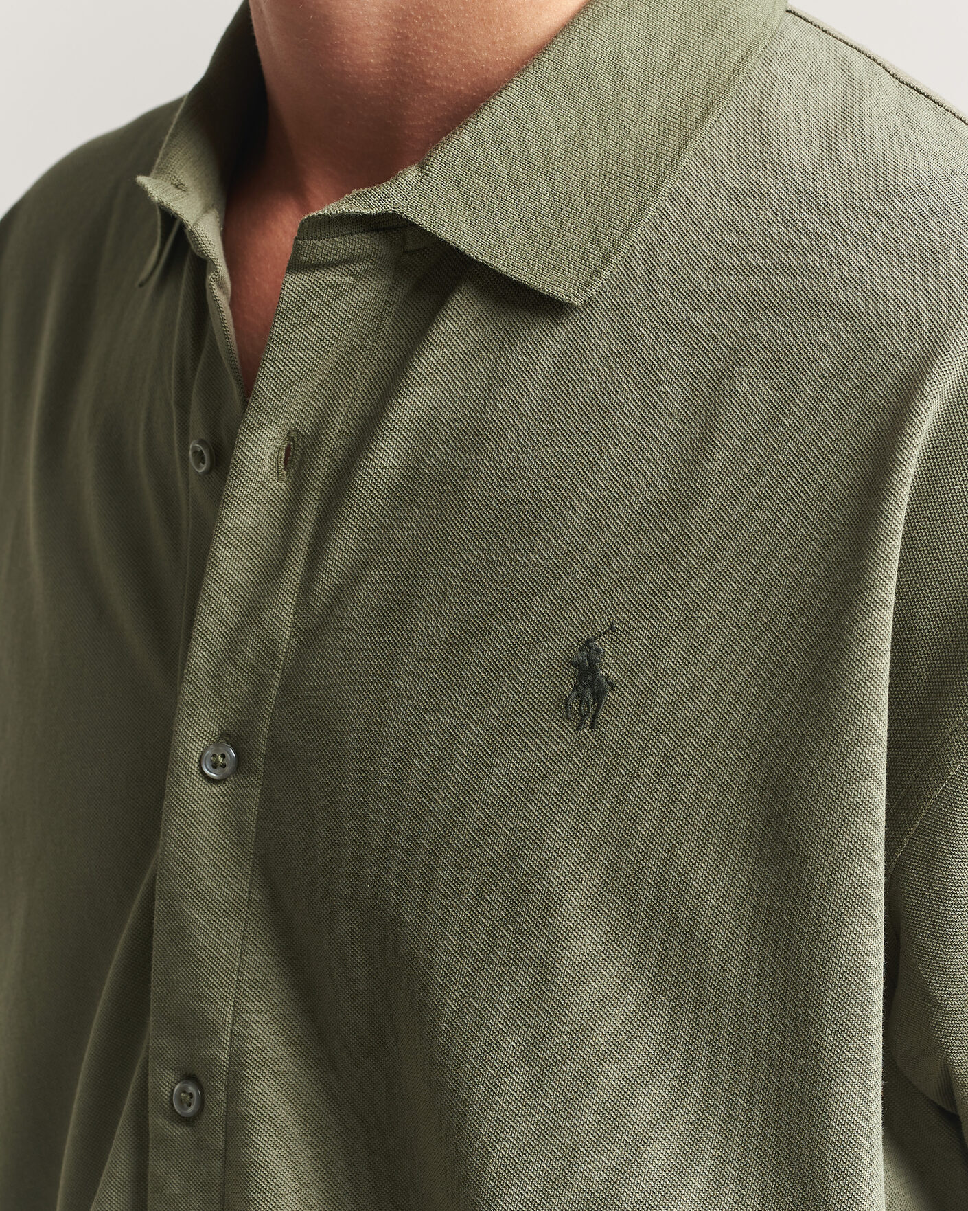 Hombres | Polos | Polo Ralph Lauren | Buttoned Polo Cruise Olive