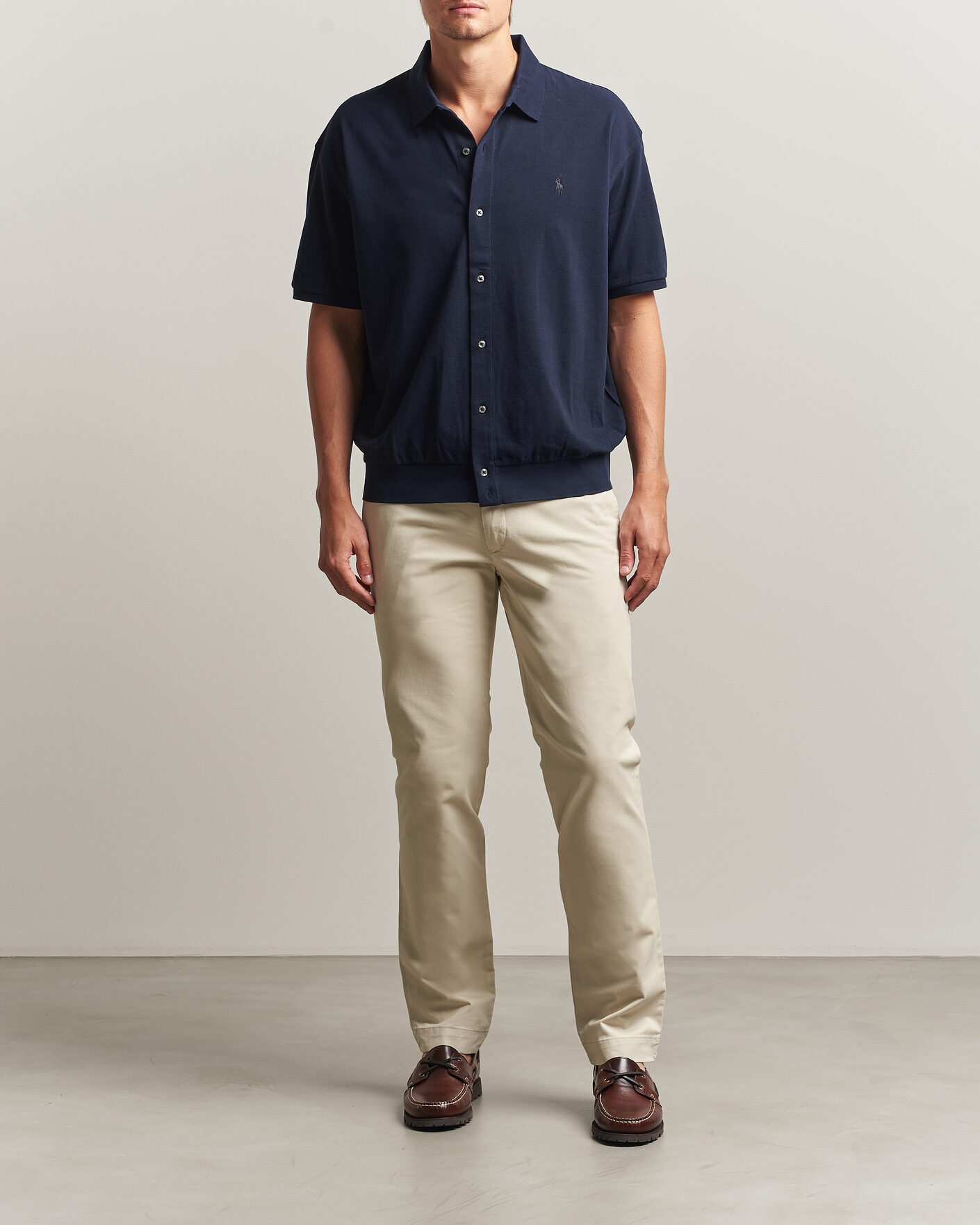 Hombres | Polos | Polo Ralph Lauren | Buttoned Polo Aviator Navy
