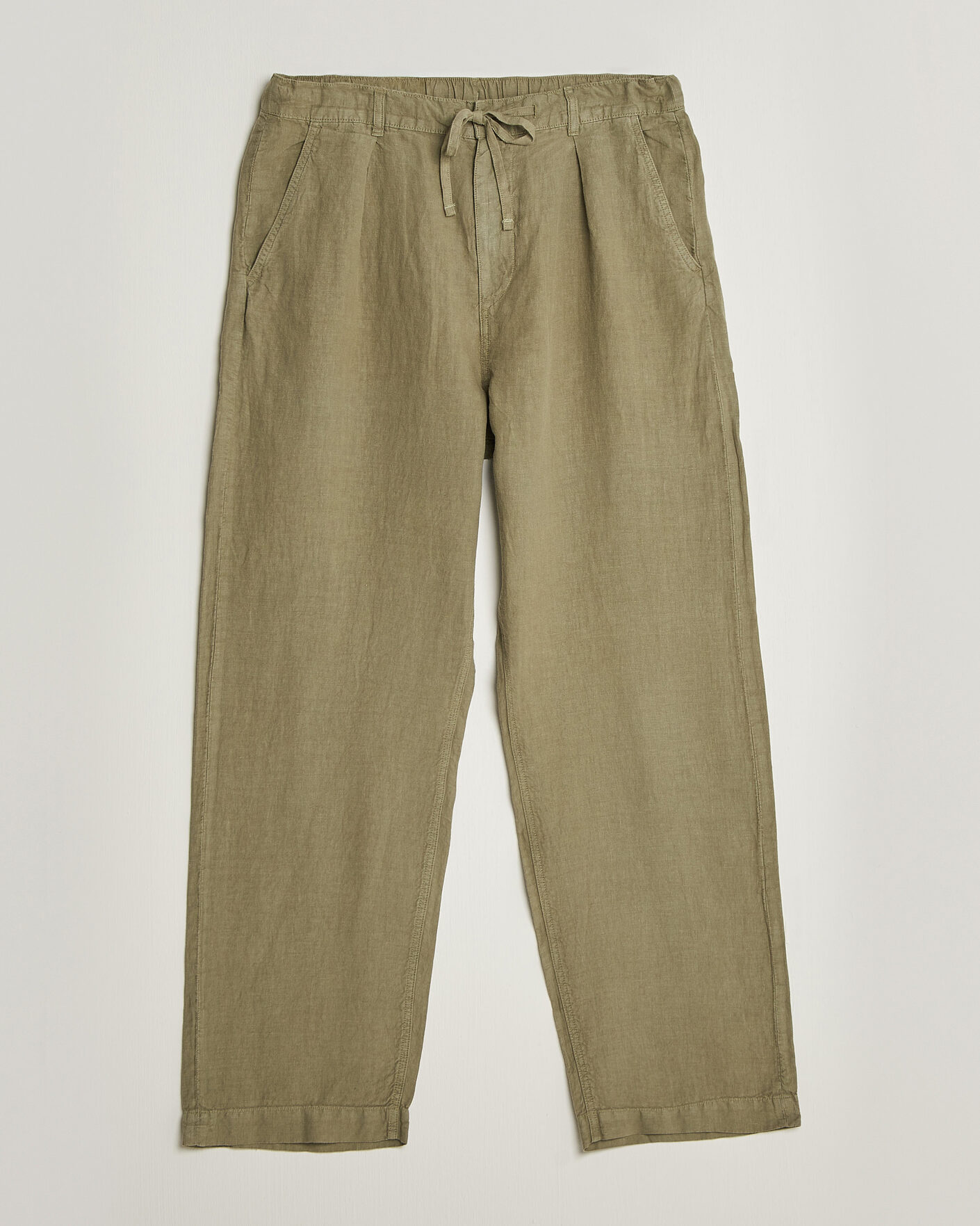 Hombres | Pantalones | Polo Ralph Lauren | Easy Fit Pleated Trousers Sage Green