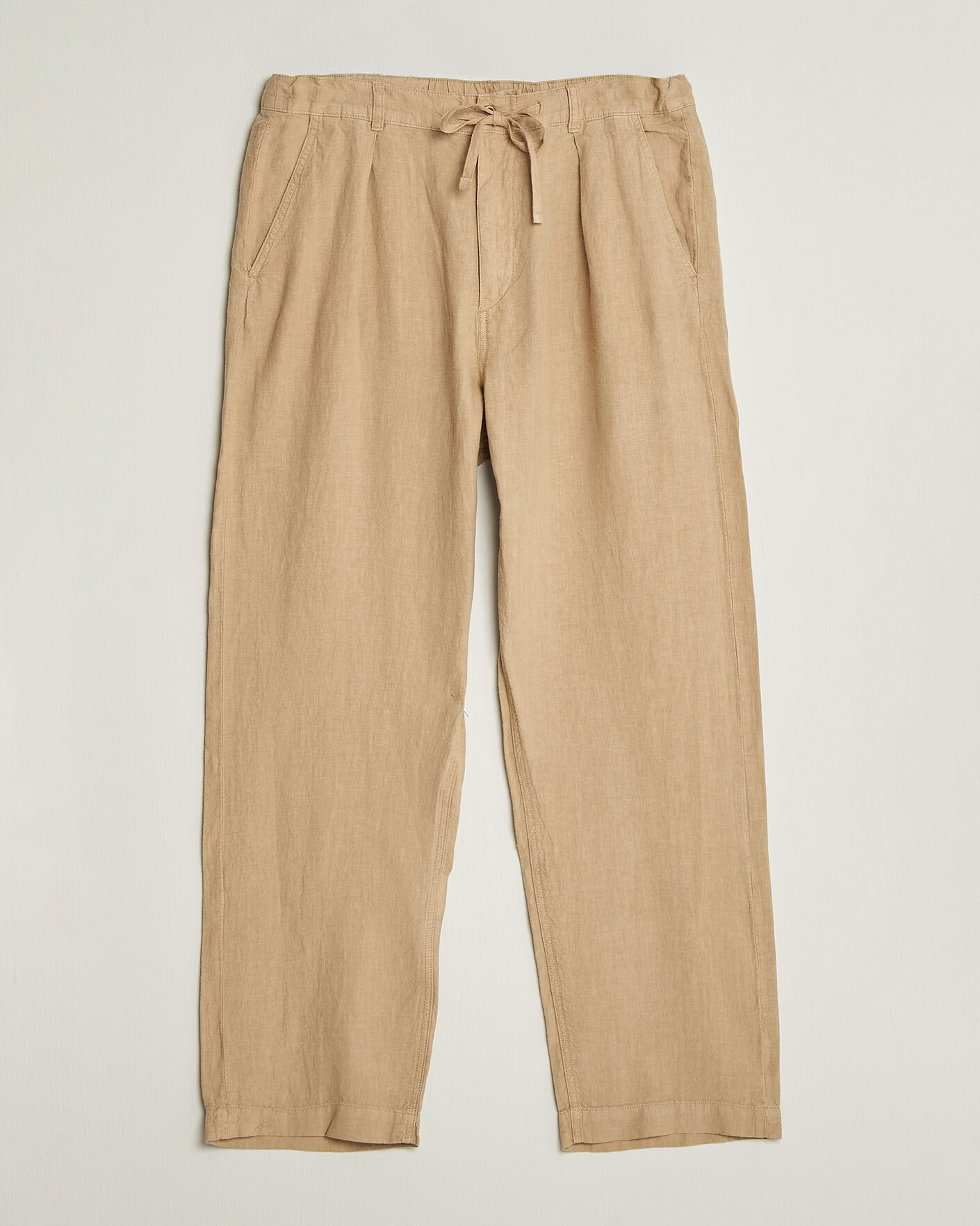 Hombres | Pantalones | Polo Ralph Lauren | Easy Fit Pleated Trousers Coastal Beige