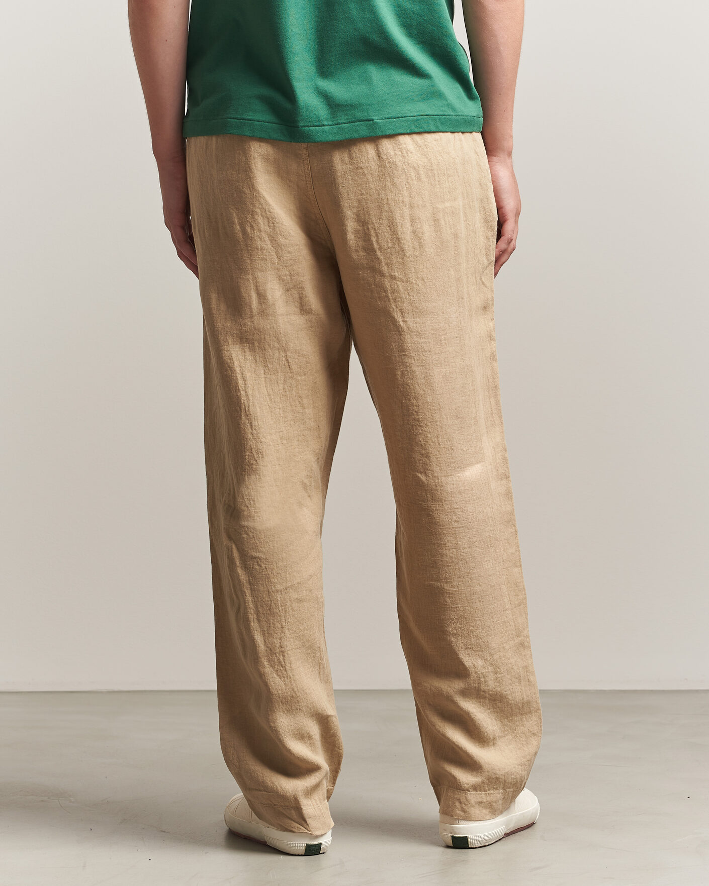 Hombres | Pantalones | Polo Ralph Lauren | Easy Fit Pleated Trousers Coastal Beige