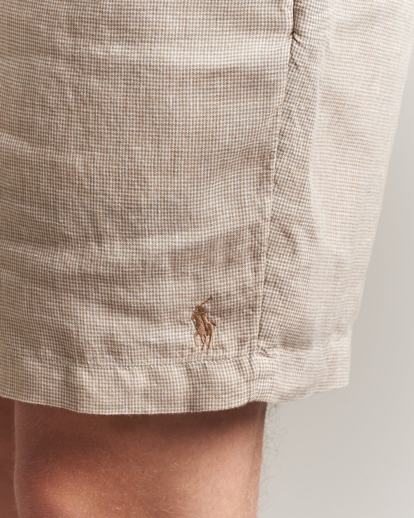 Hombres | Pantalones cortos | Polo Ralph Lauren | Woven Linen Shorts Coastal Beige White