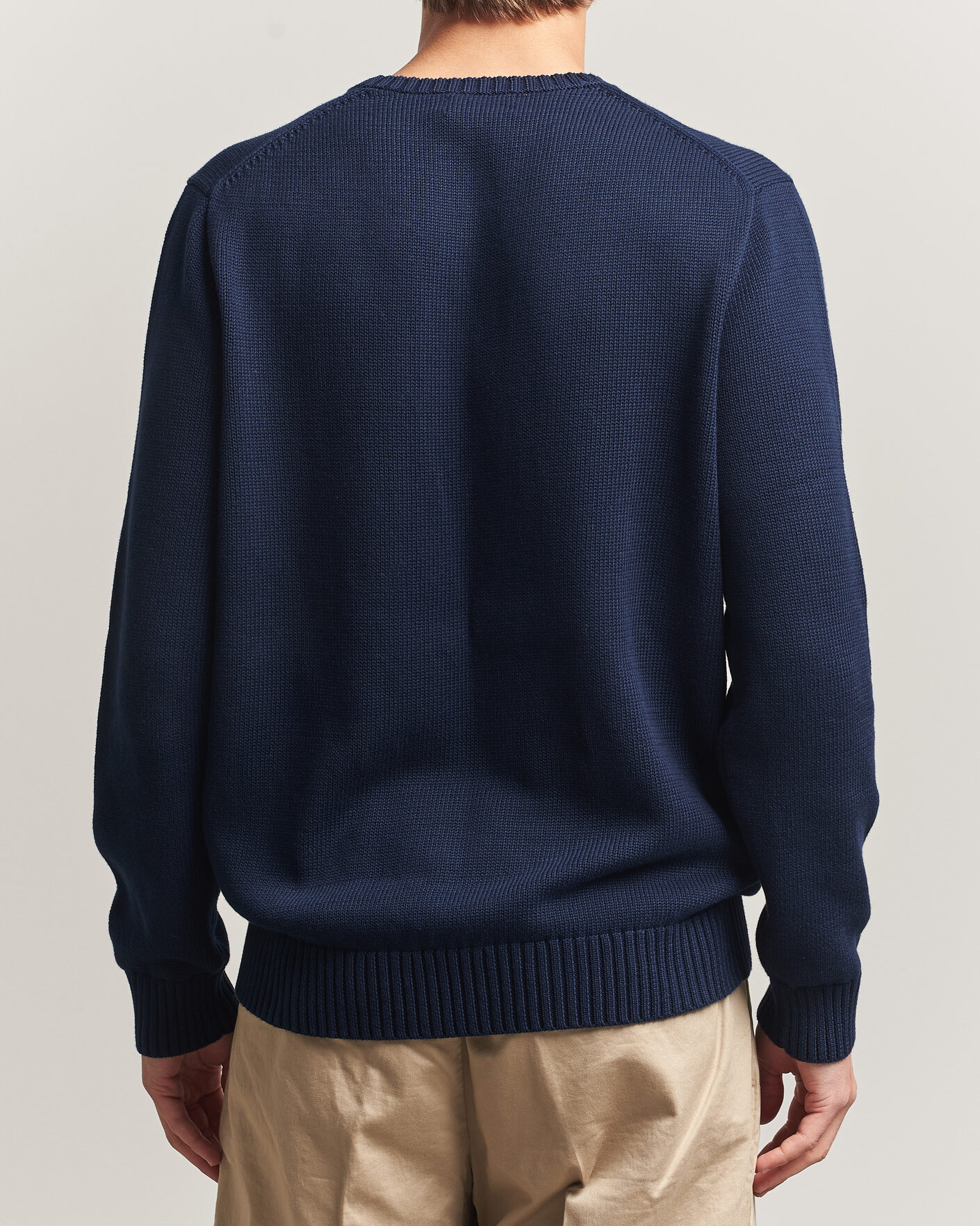 Hombres | Jerséis y prendas de punto | Polo Ralph Lauren | Cotton Crew Neck Pullover Hunter Navy