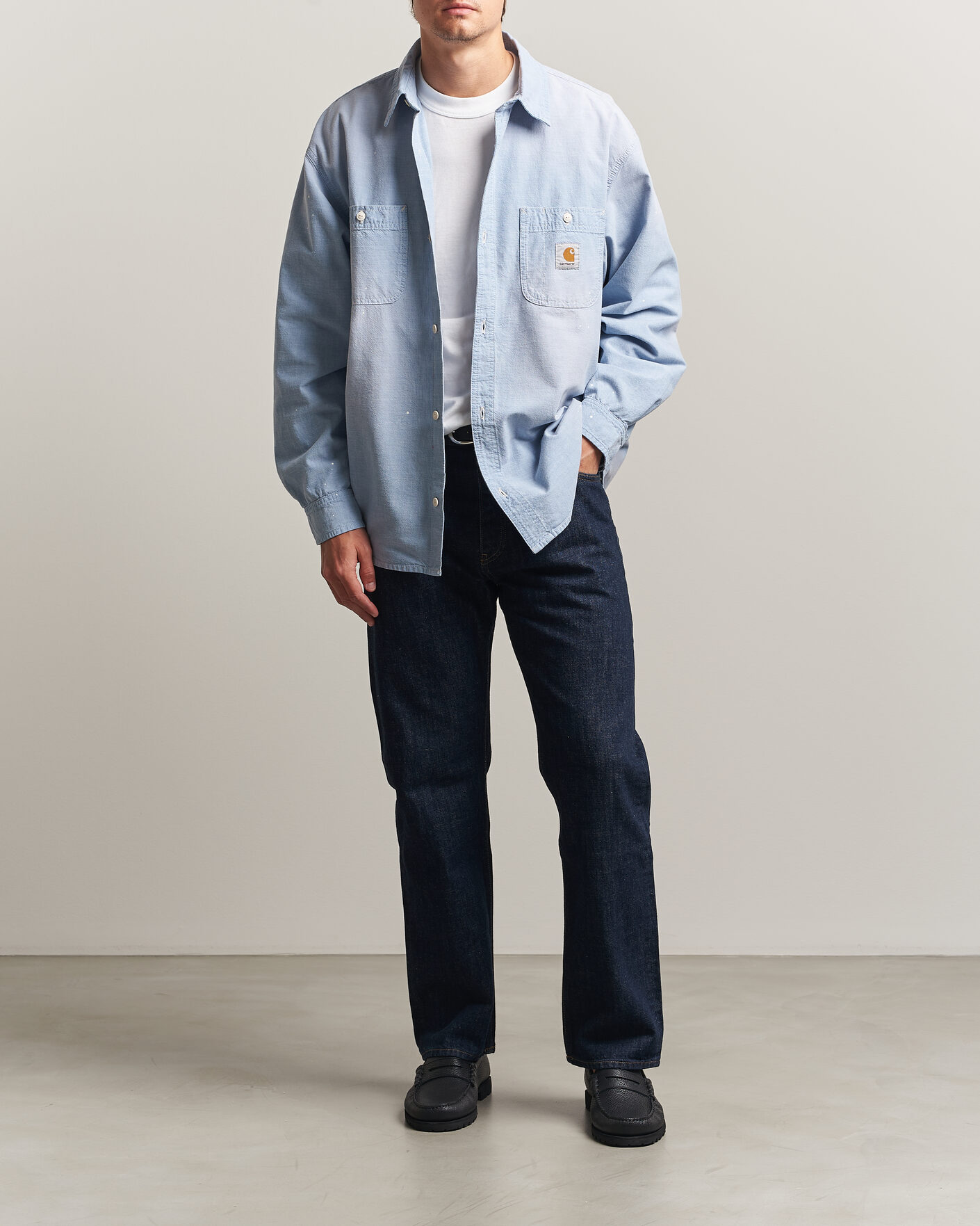 Hombres | Camisas | Carhartt WIP | Painter Shirt Winston Chambray Blue