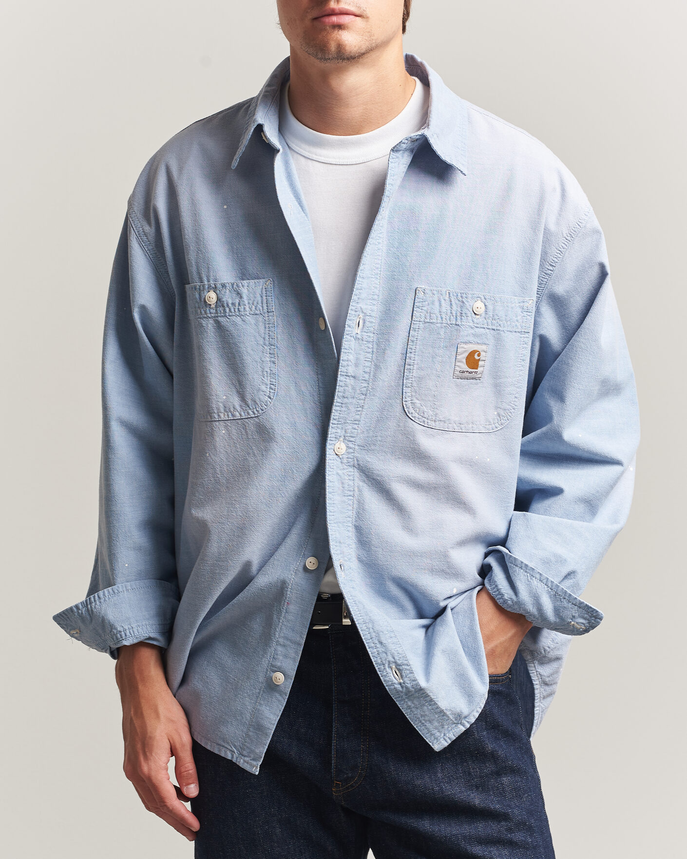 Hombres | Camisas | Carhartt WIP | Painter Shirt Winston Chambray Blue
