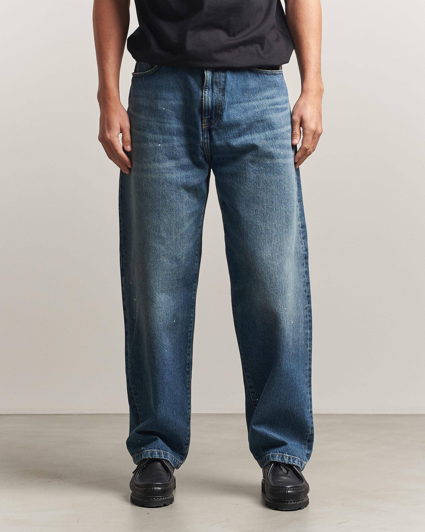 Hombres | Vaqueros | Carhartt WIP | Landon Distressed Pant Blue