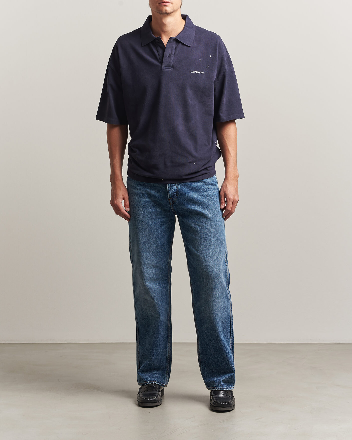 Hombres | Polos | Carhartt WIP | Painter Polo Dark Navy
