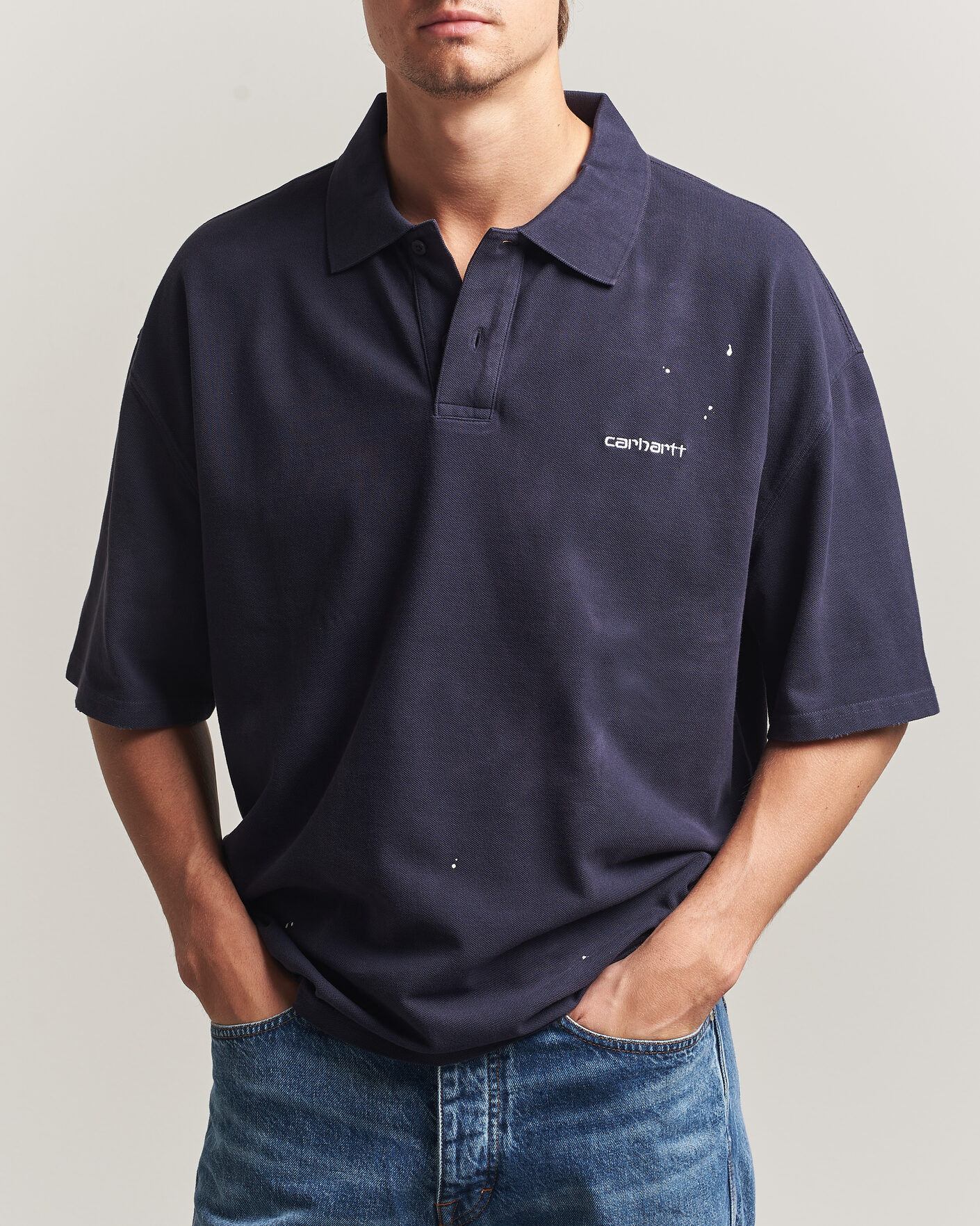 Hombres | Polos | Carhartt WIP | Painter Polo Dark Navy