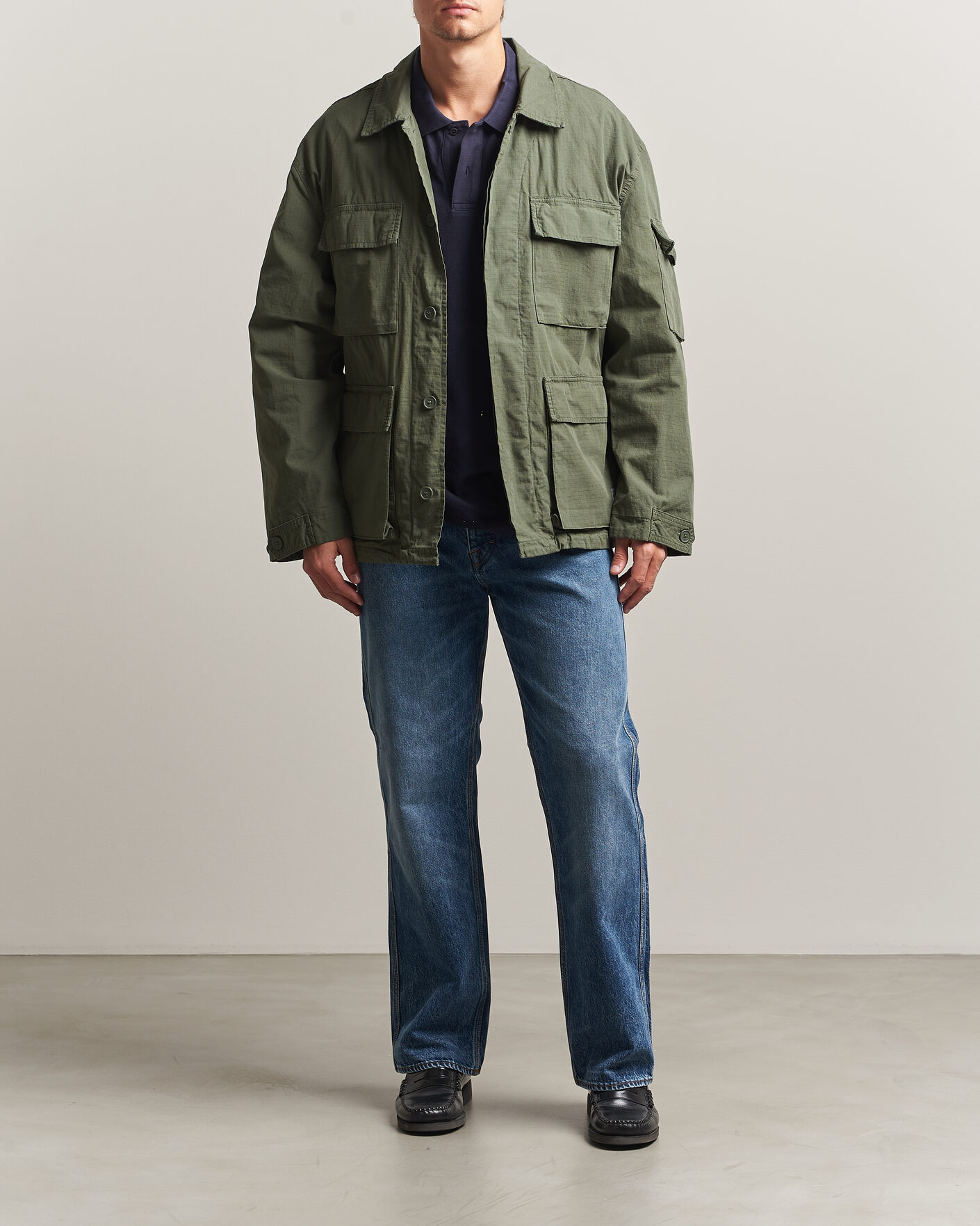 Hombres | Abrigos y chaquetas | Carhartt WIP | Manderson Ripstop Jacket Leaf