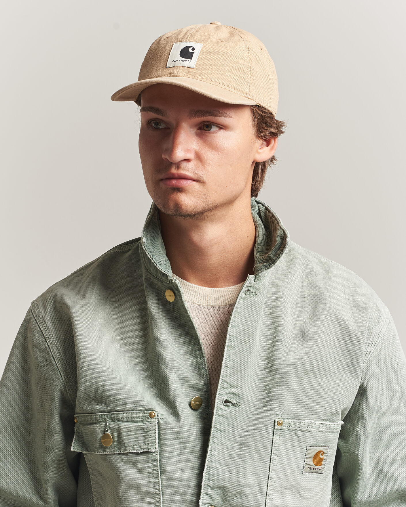 Hombres | Sombreros y gorras | Carhartt WIP | Canvas Caps Dusty H Brown