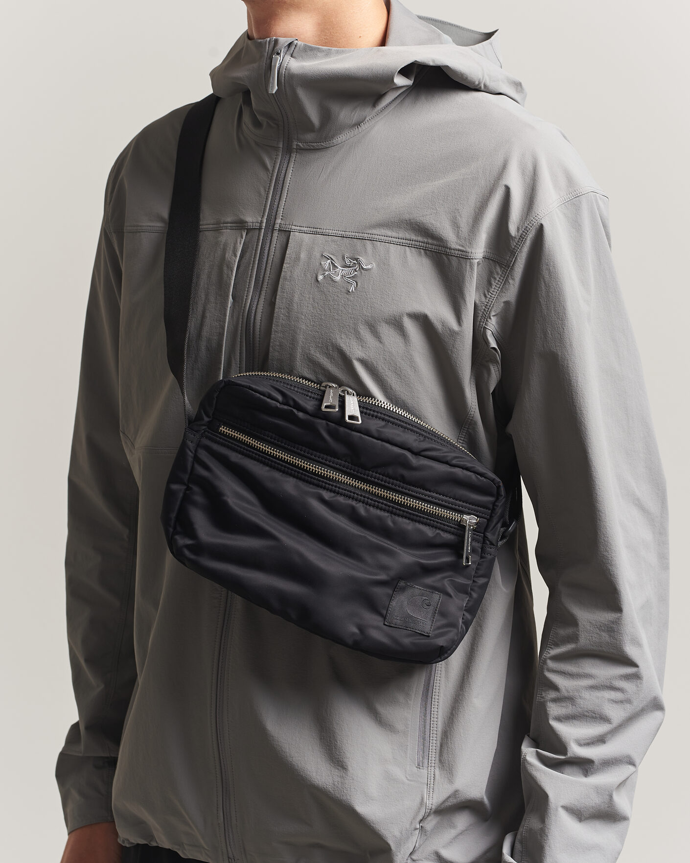 Hombres | Bolsos | Carhartt WIP | Otis Nylon Shoulder Bag Black