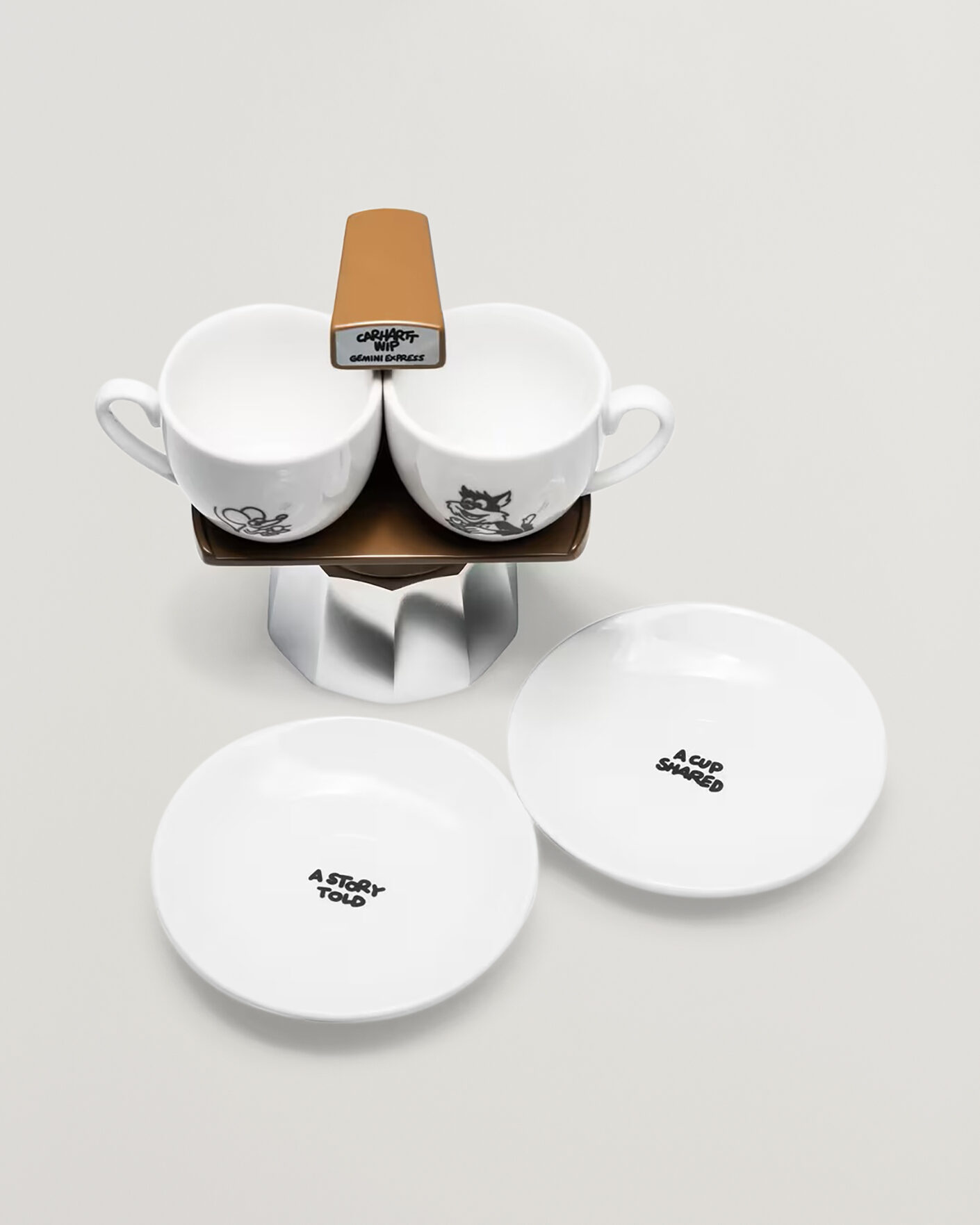 Hombres | Carhartt WIP Gemini Express Coffee Break Espresso Maker Brown | Carhartt WIP | Gemini Express Coffee Break Espresso Maker Brown