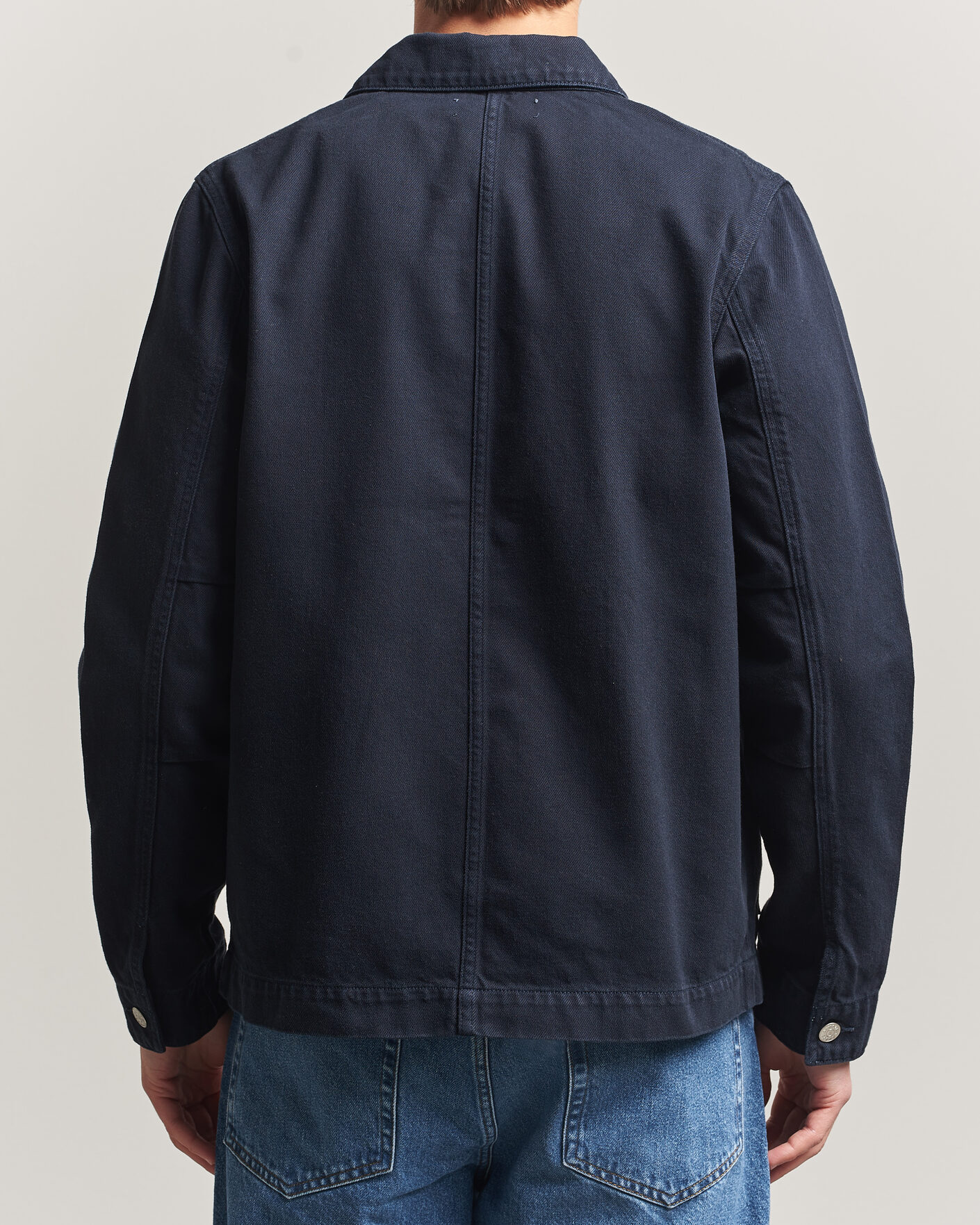 Hombres | Camisas | Samsøe Samsøe | New Worker Overshirt Salute Navy