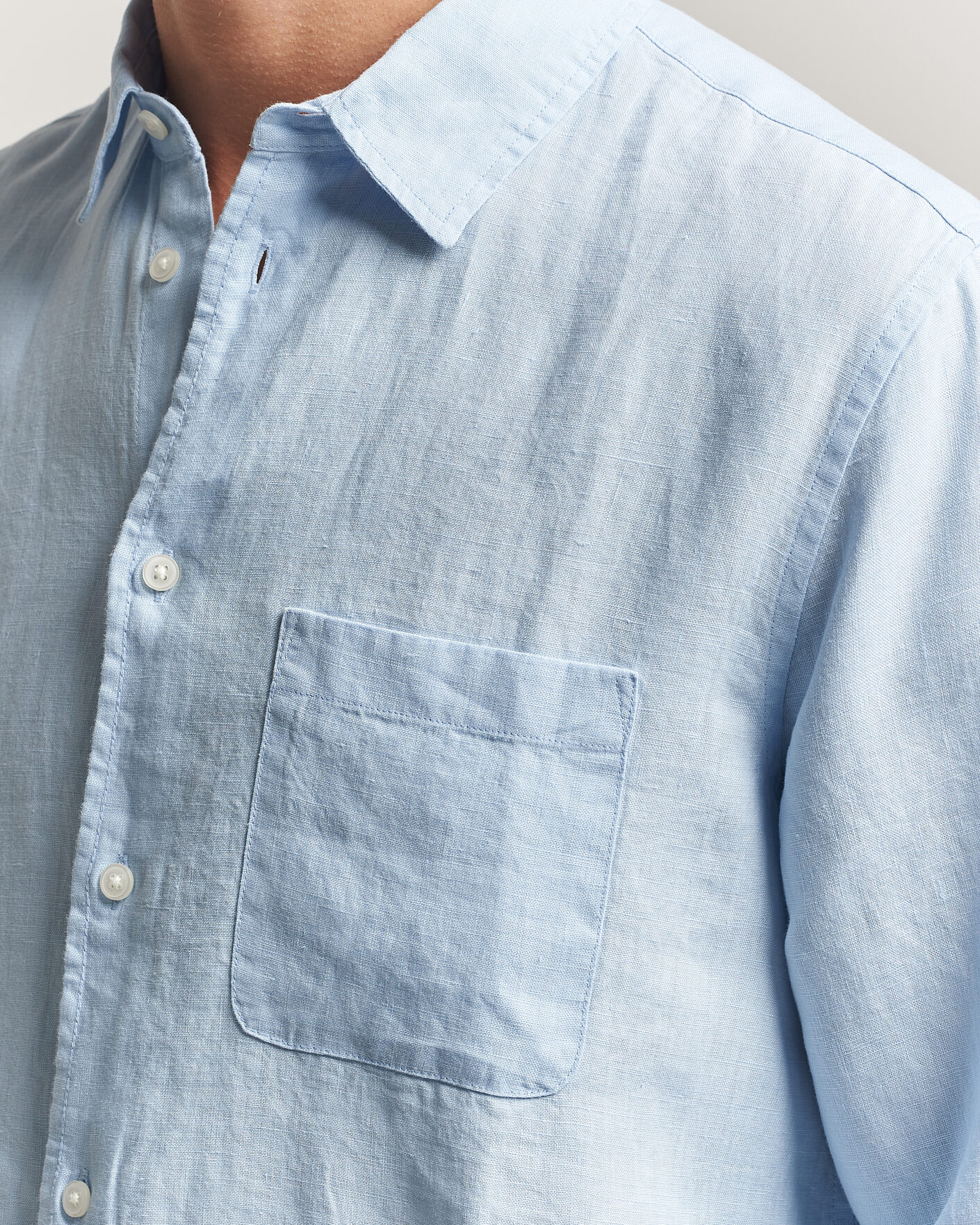 Hombres | Camisas | Samsøe Samsøe | Liam Linen Shirt Windsurfer