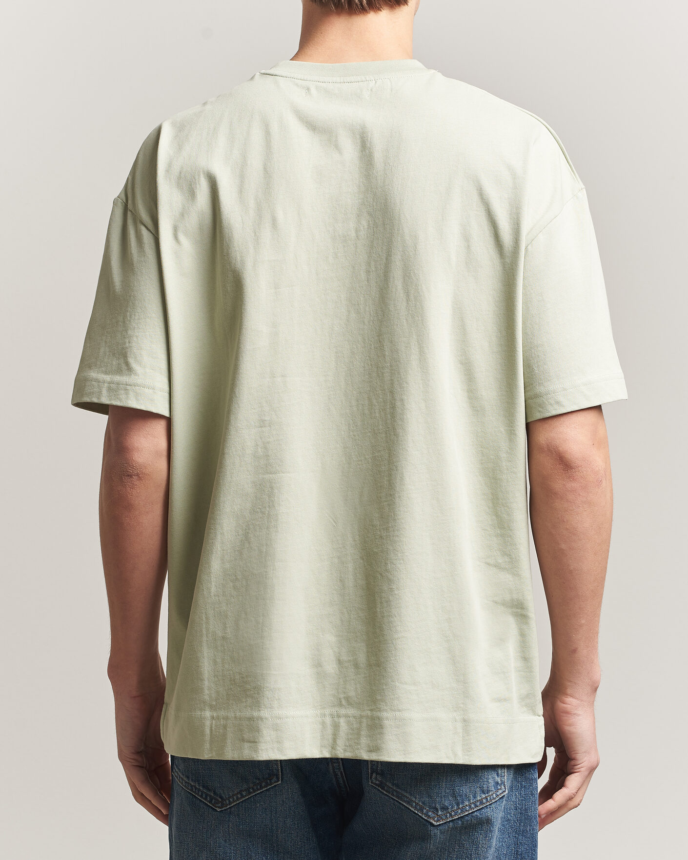 Hombres | Camisetas | Samsøe Samsøe | Joel Organic Cotton T-Shirt Desert Sage
