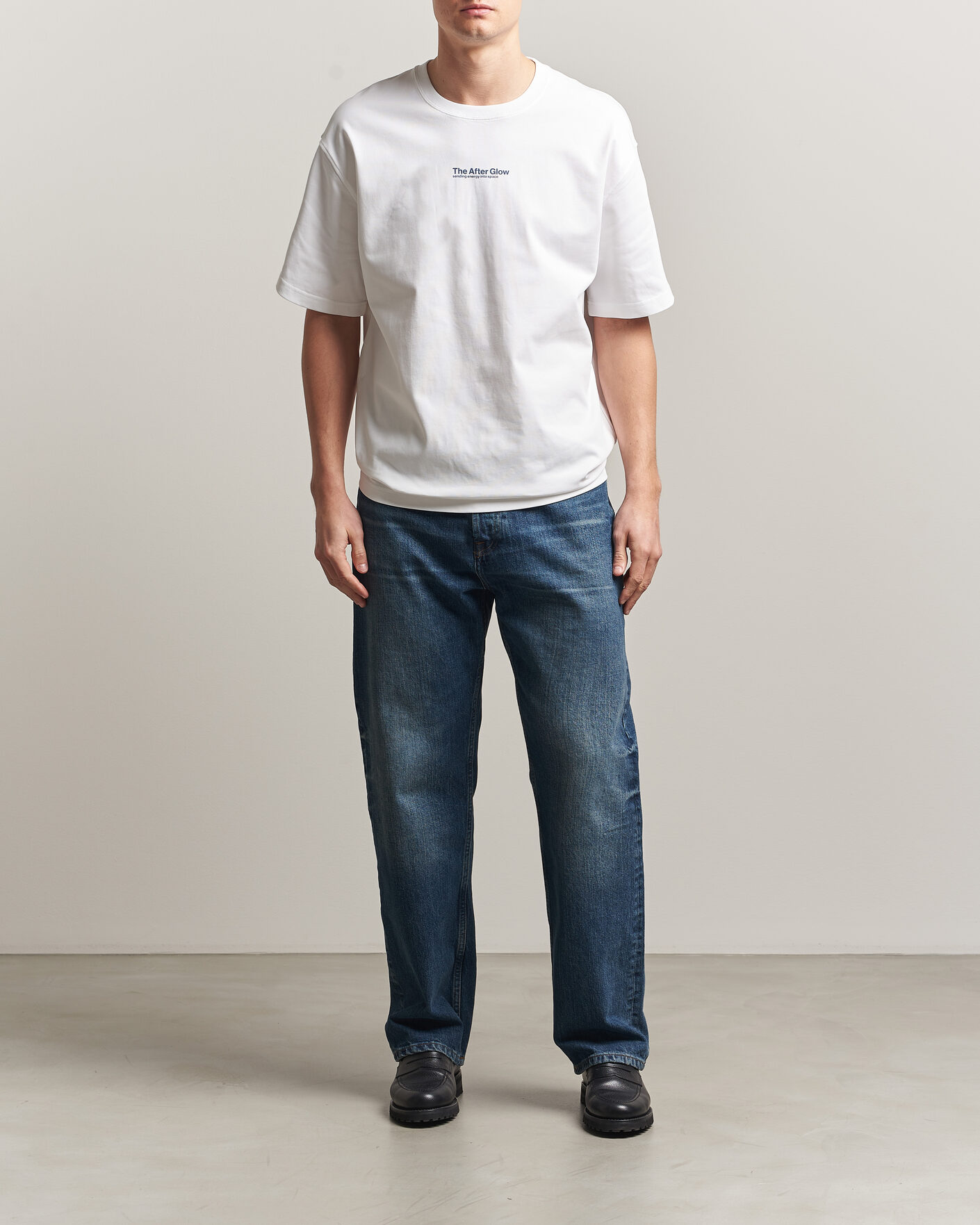 Hombres | Camisetas | Samsøe Samsøe | Uni Printed T-shirt White