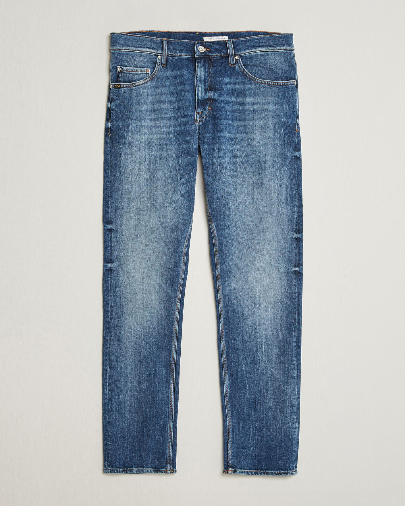 Hombres | Pantalones | Tiger of Sweden | Pistolero Jeans Medium Blue