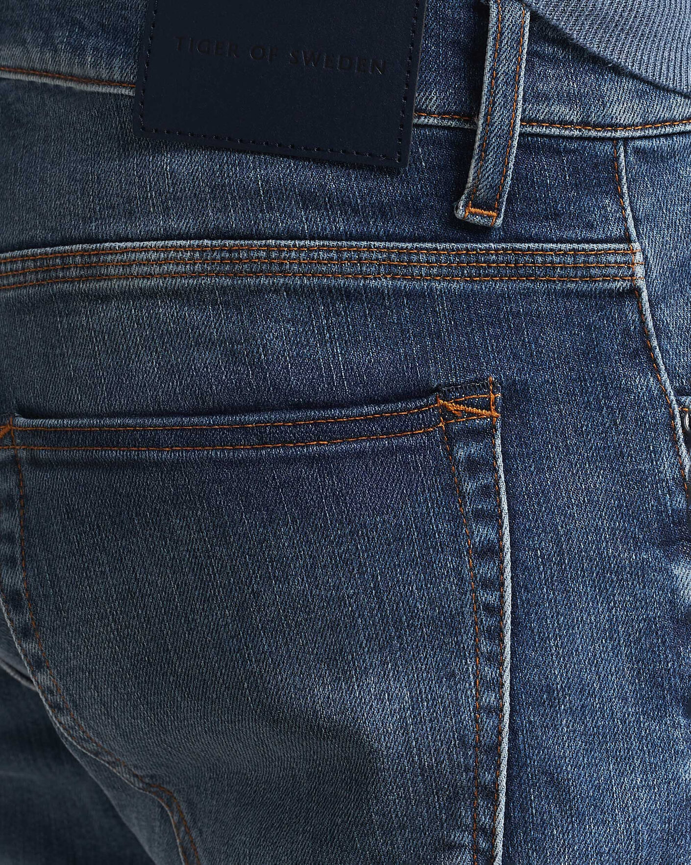 Hombres | Pantalones | Tiger of Sweden | Pistolero Jeans Medium Blue