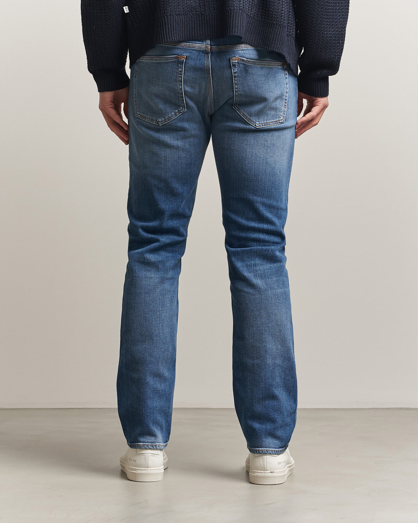 Hombres | Pantalones | Tiger of Sweden | Des Jeans Medium Blue