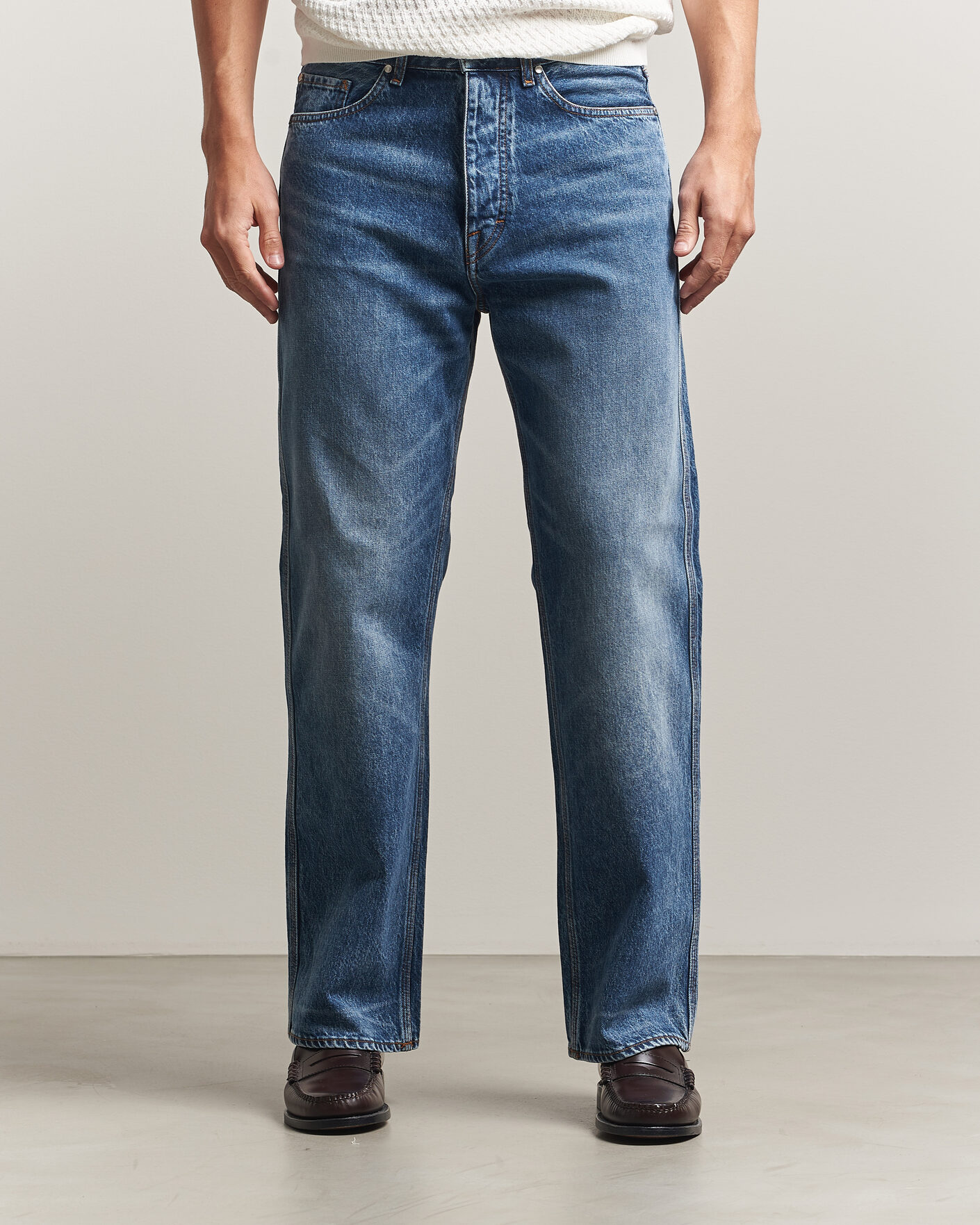 Hombres | Vaqueros | Tiger of Sweden | Dash Jeans Medium Blue