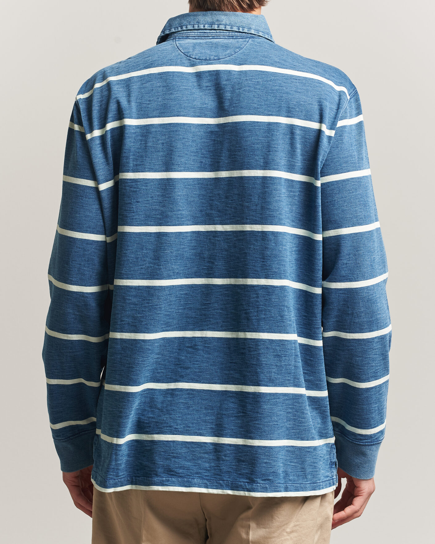 Hombres | Jerséis y prendas de punto | Polo Ralph Lauren | Striped Indigo Rugby Newport Bear