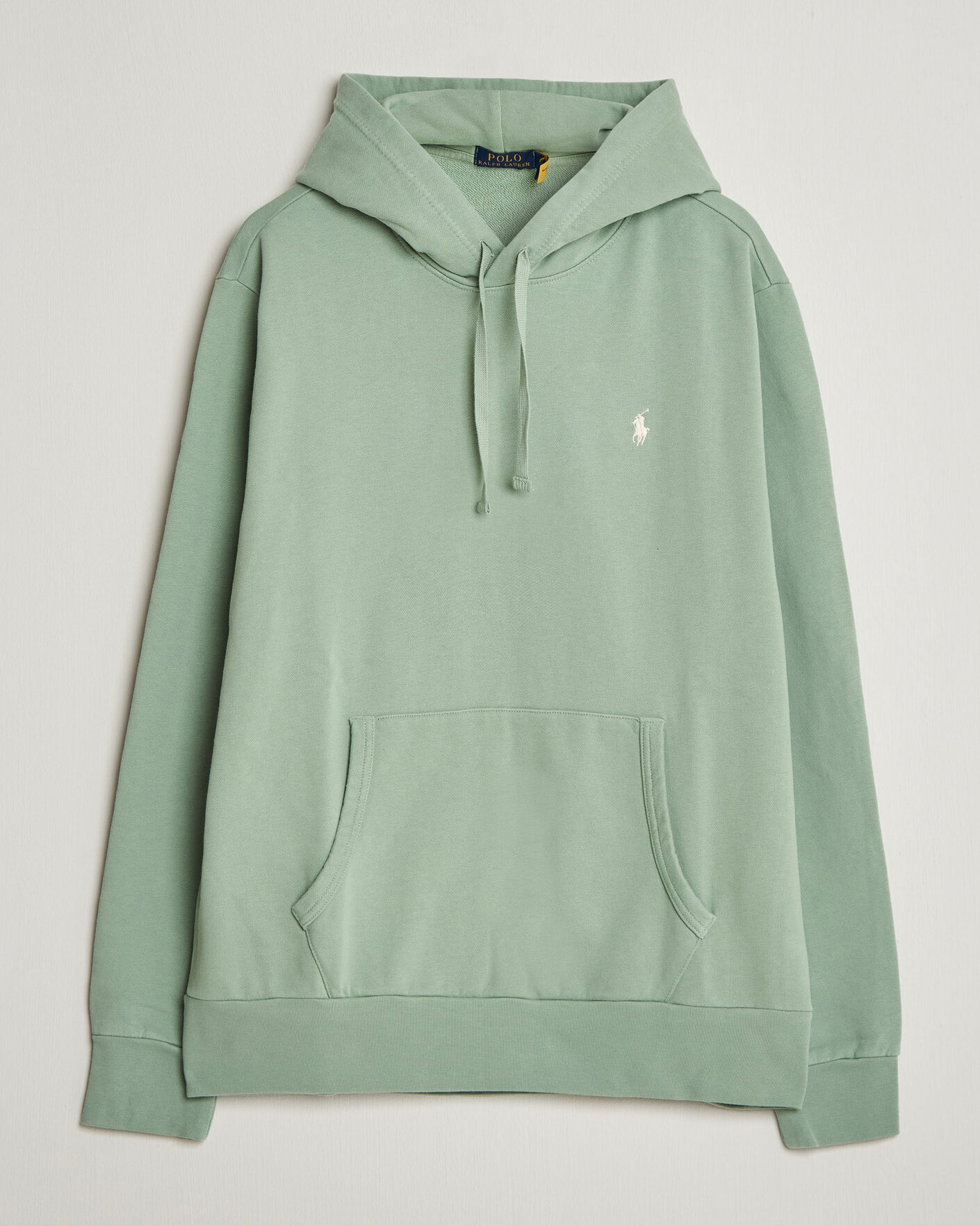 Hombres | Jerséis y prendas de punto | Polo Ralph Lauren | Loopback Terry Hood Light Green