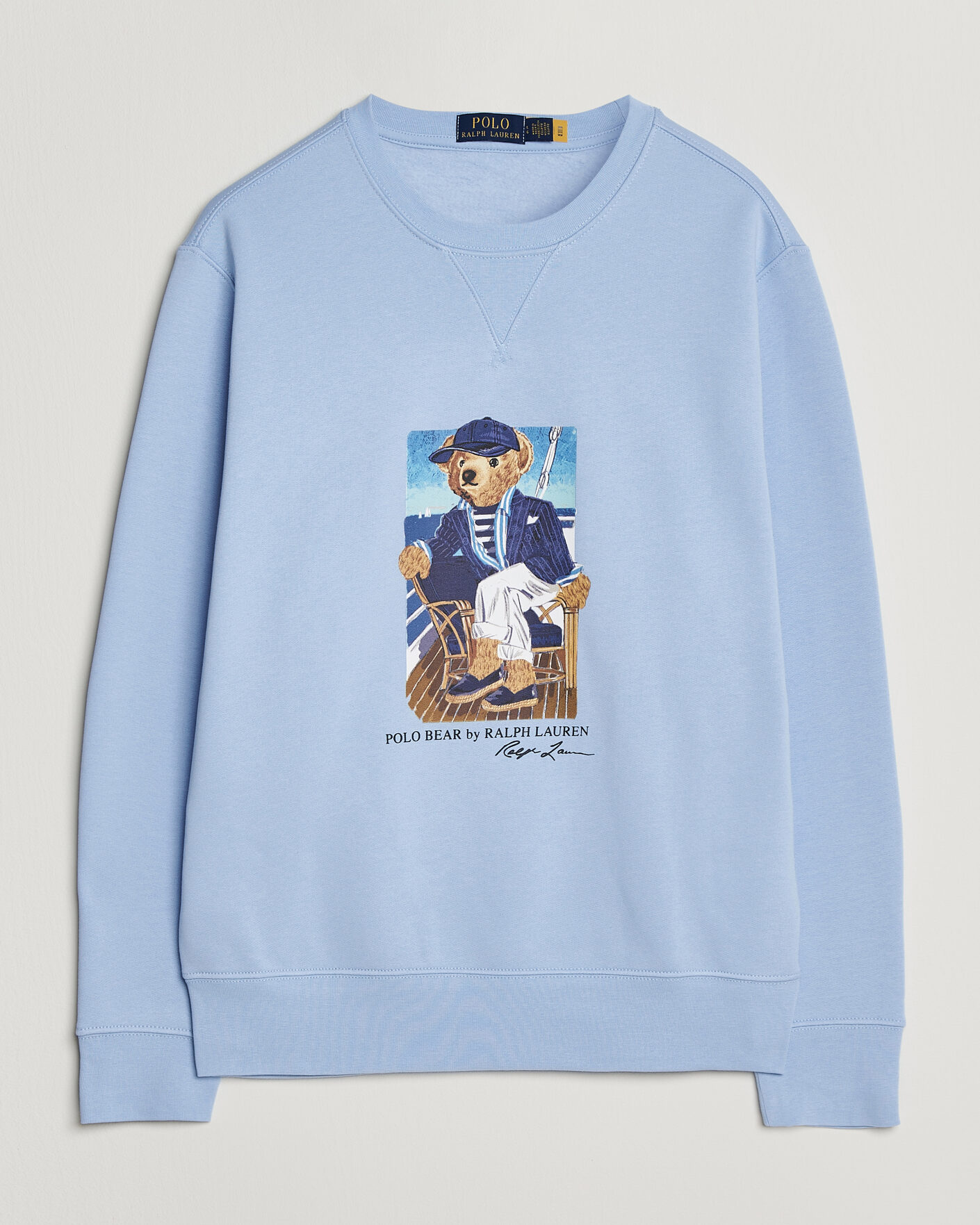 Hombres | Jerséis y prendas de punto | Polo Ralph Lauren | Newport Bear Sweatshirt Office Blue