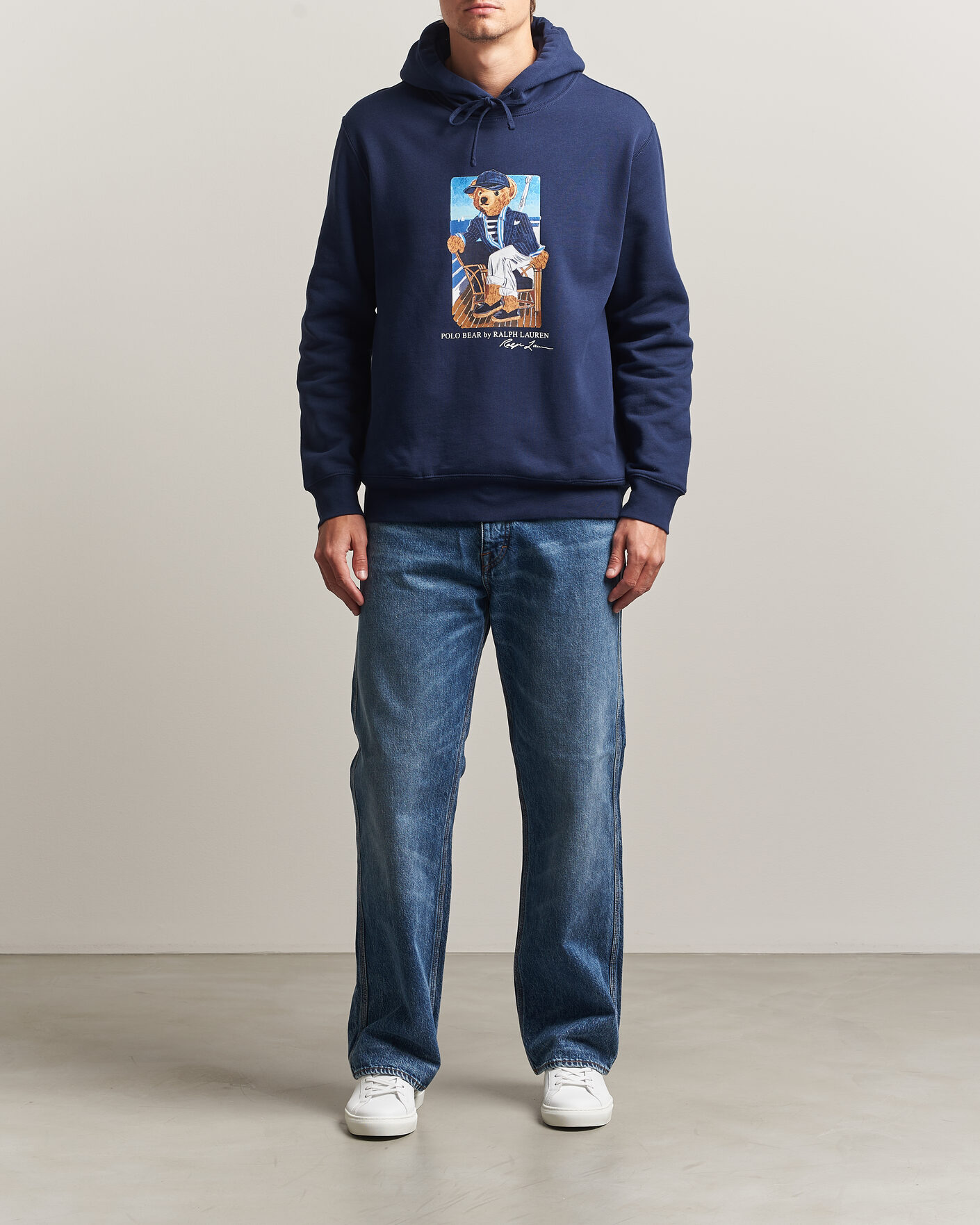 Hombres | Jerséis y prendas de punto | Polo Ralph Lauren | Newport Bear Hoodie Navy