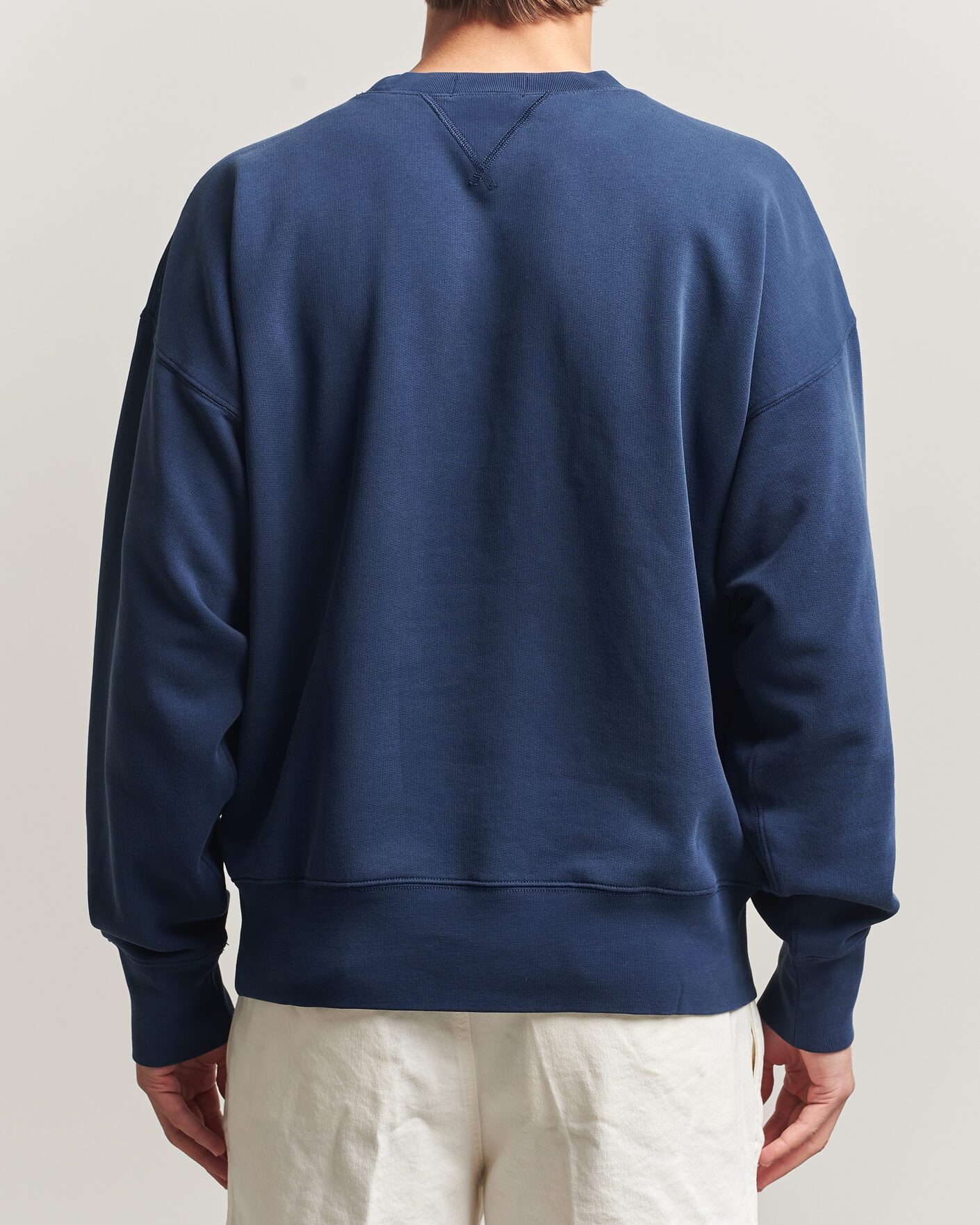 Hombres | Jerséis y prendas de punto | Polo Ralph Lauren | RL Printed Sweatshirt Newport Navy