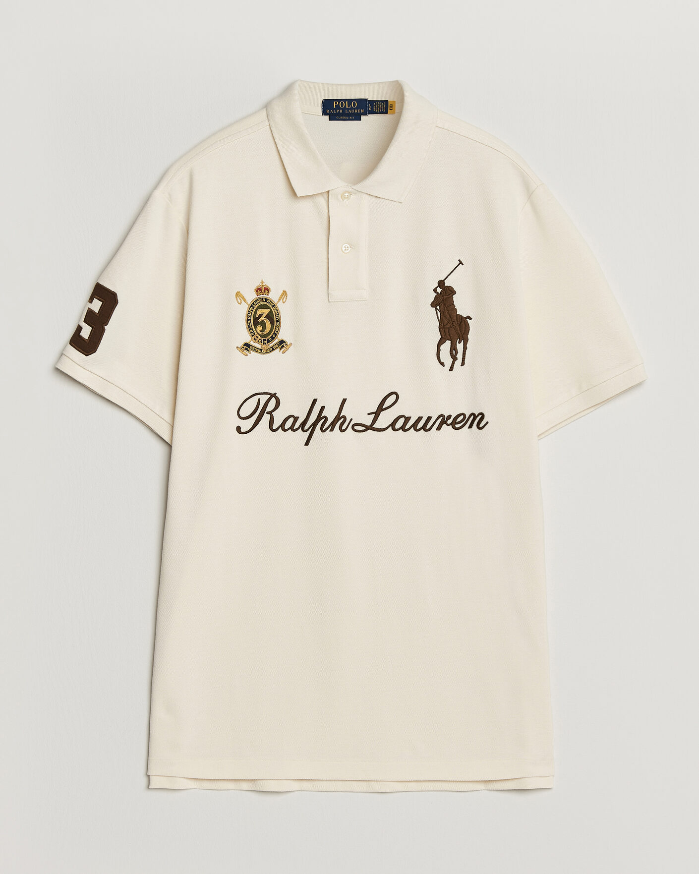 Hombres | Polos | Polo Ralph Lauren | Classic Fit Team Polo Guide Cream