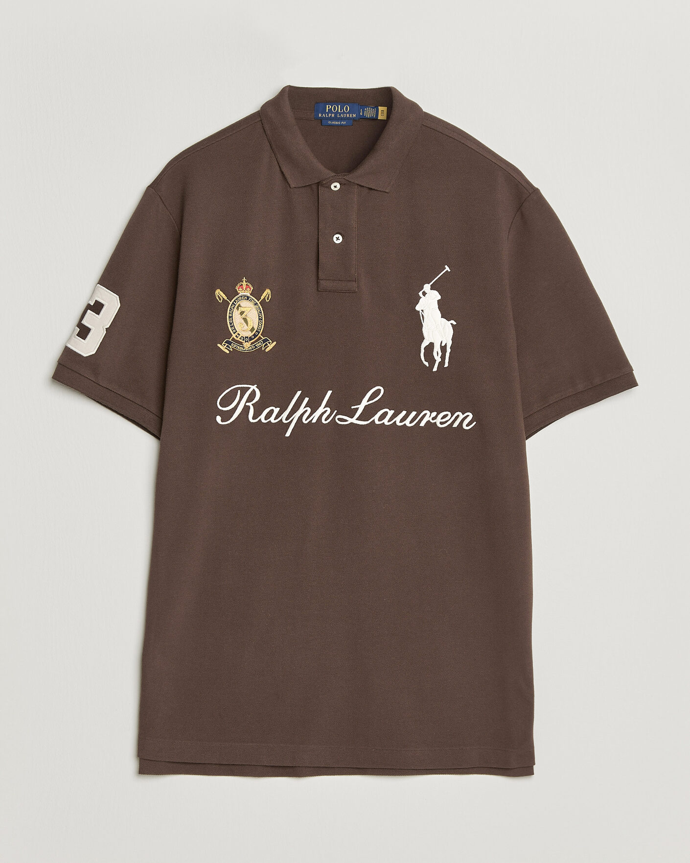 Hombres | Polos | Polo Ralph Lauren | Classic Fit Team Polo Nutmeg Brown