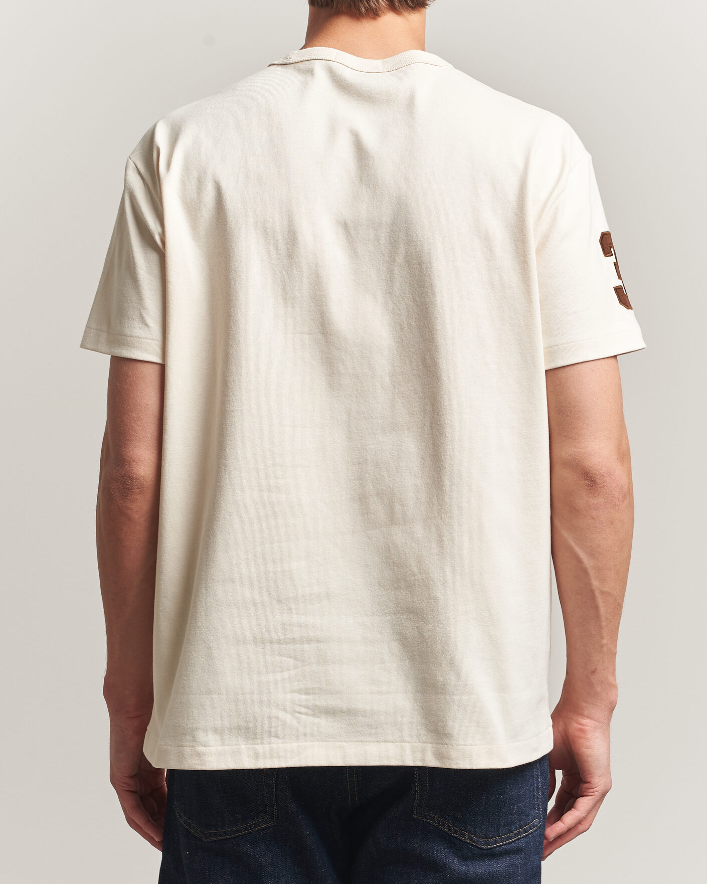 Hombres | Camisetas | Polo Ralph Lauren | Classic Fit Team T-shirt Guide Cream
