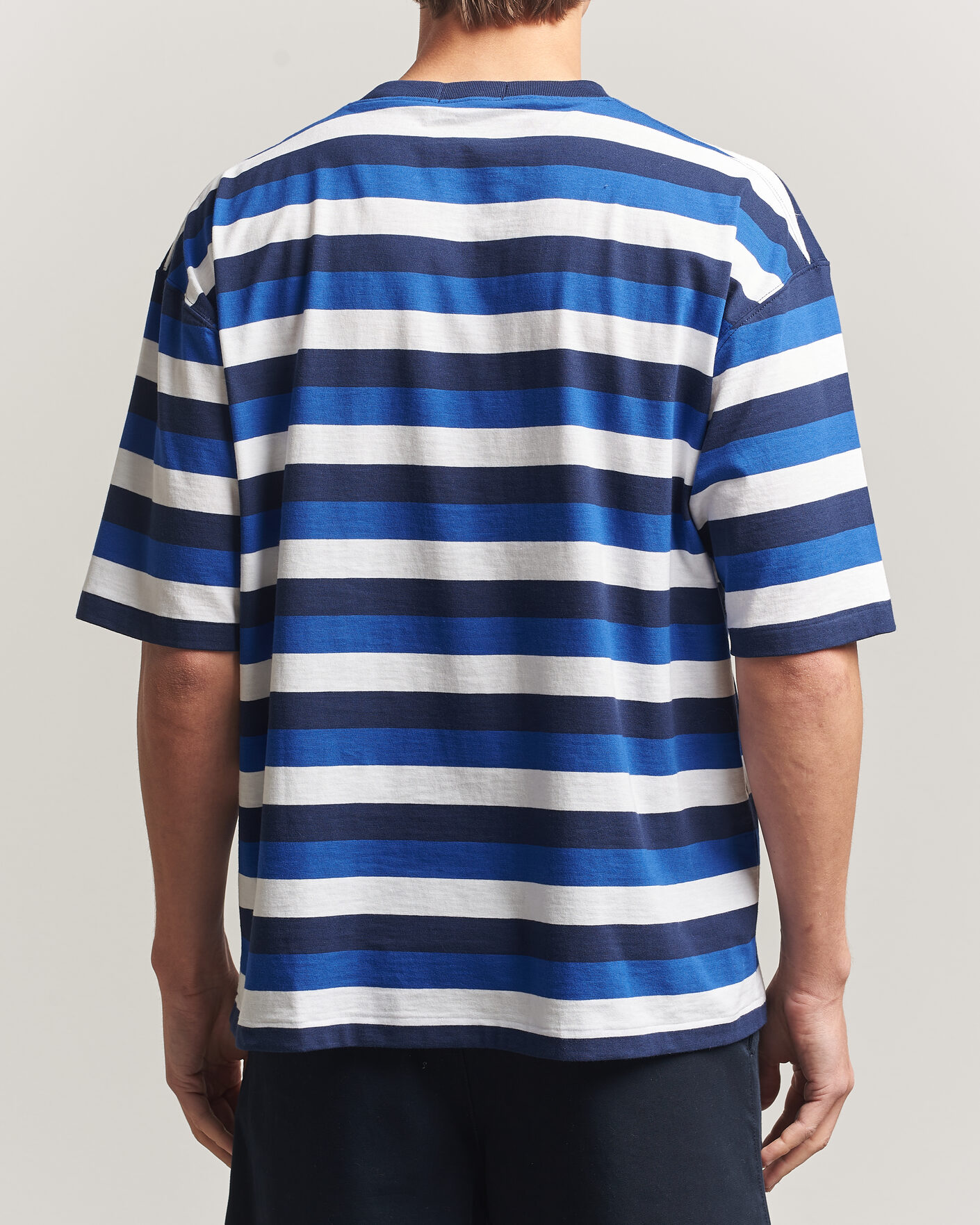 Hombres | Camisetas | Polo Ralph Lauren | Striped Pocket Tee Newport Navy Multi