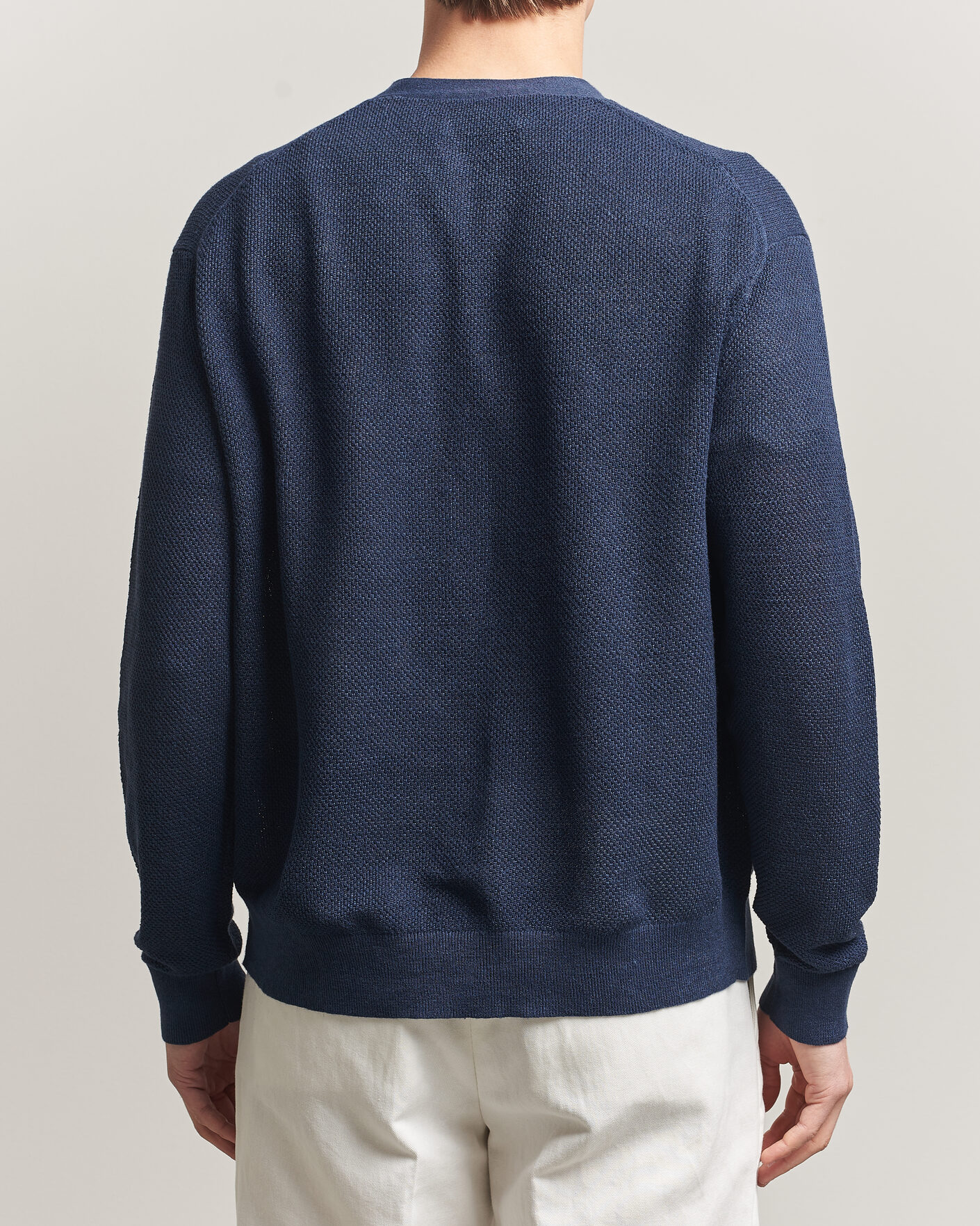 Hombres | Jerséis y prendas de punto | Polo Ralph Lauren | Linen Cardigan Newport Navy