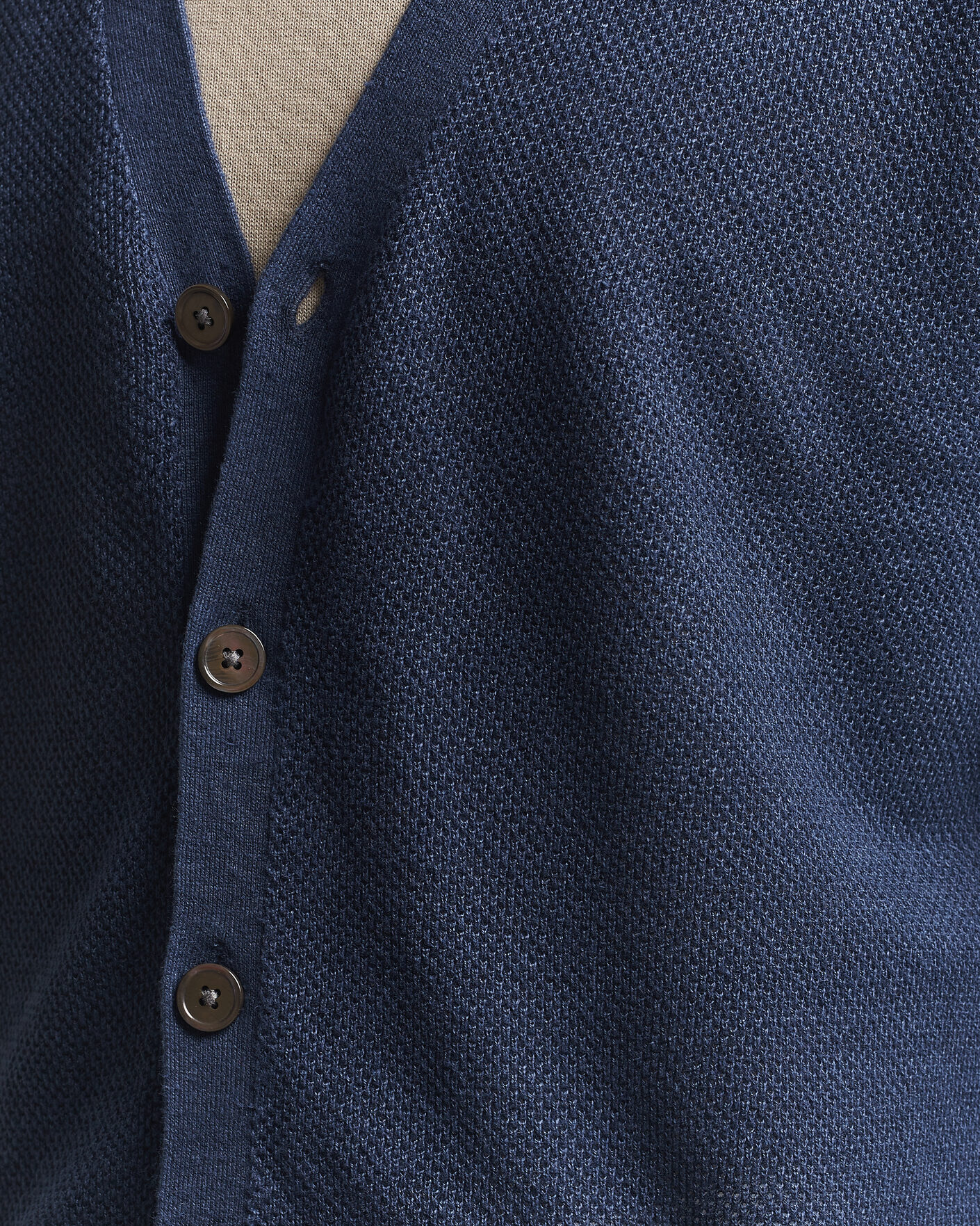 Hombres | Jerséis y prendas de punto | Polo Ralph Lauren | Linen Cardigan Newport Navy