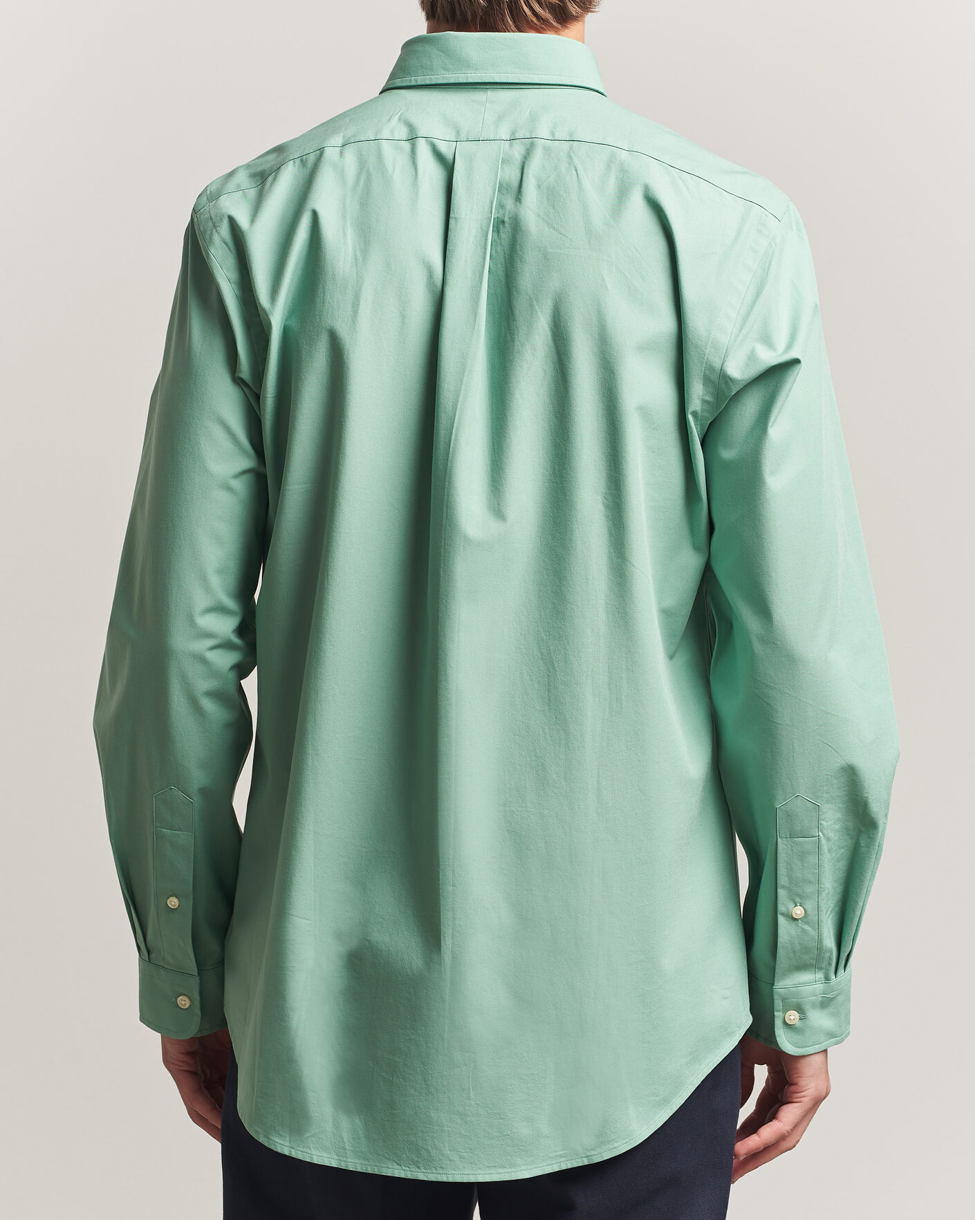 Hombres | Camisas | Polo Ralph Lauren | Custom Fit Poplin Shirt Faded Mint