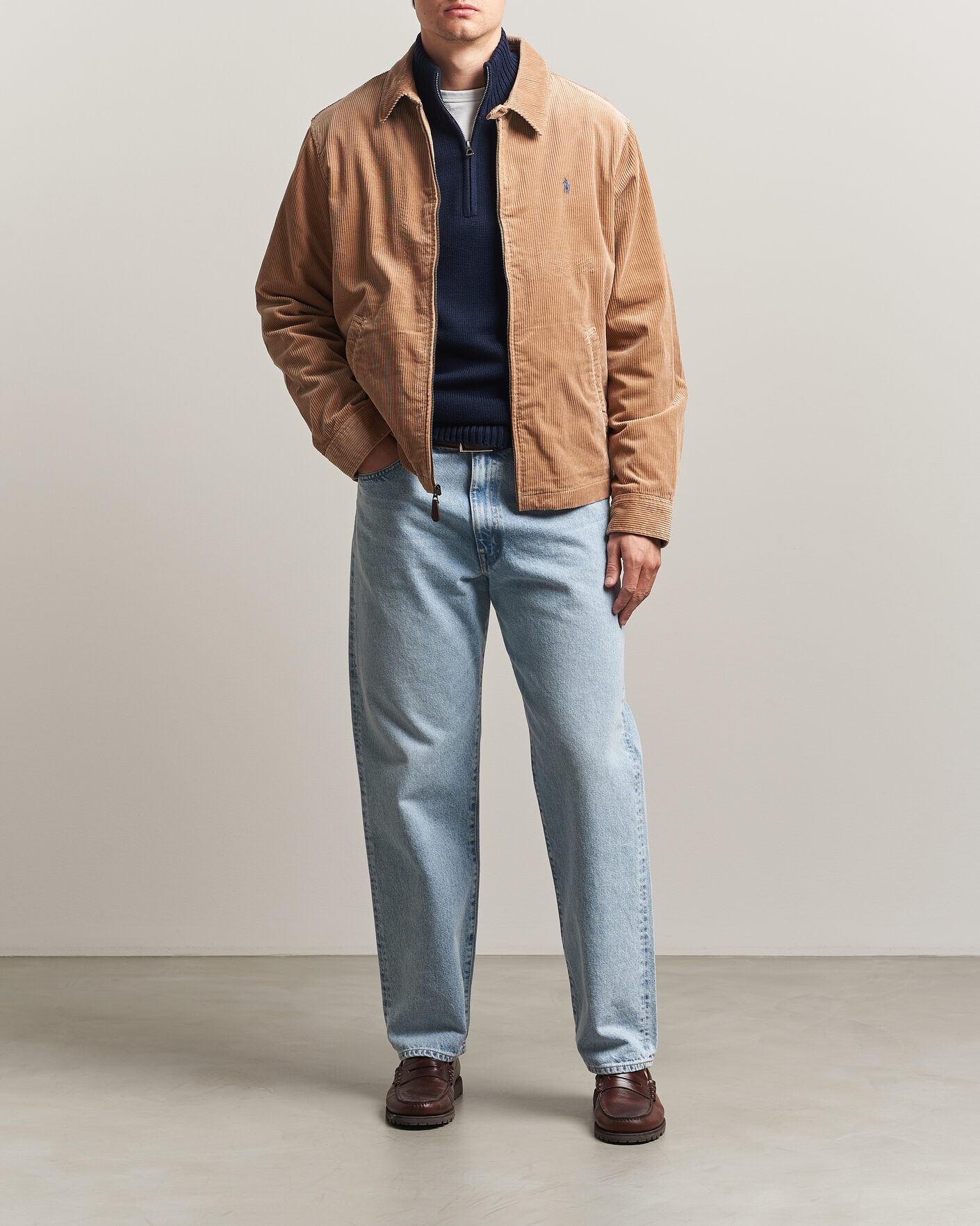 Hombres | Abrigos y chaquetas | Polo Ralph Lauren | Wale Corduroy Windbreaker Vintage Khaki