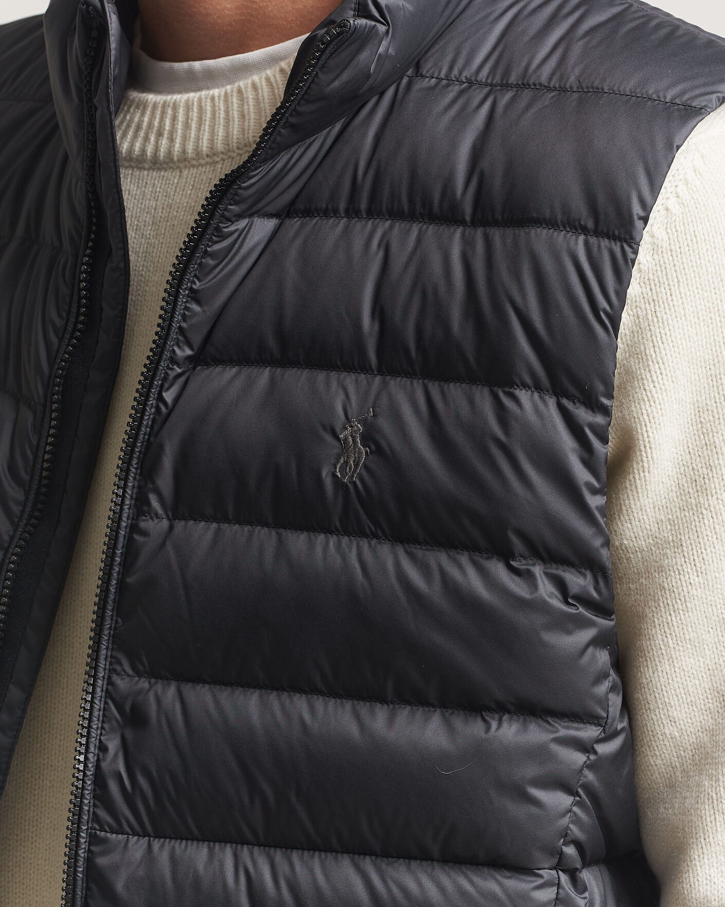 Hombres | Chalecos | Polo Ralph Lauren | Quilted Matt Vest Polo Black
