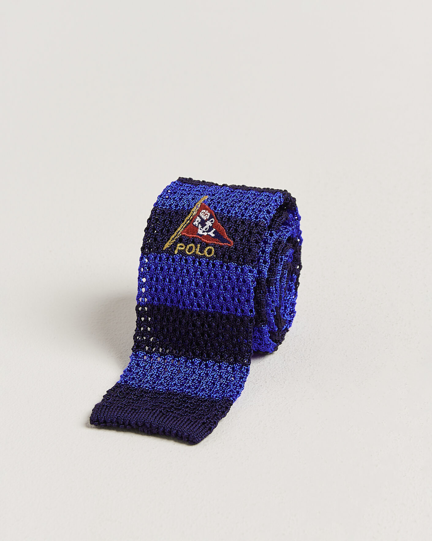 Hombres | Corbatas | Polo Ralph Lauren | Club Stripe Naval Tie Navy/Black