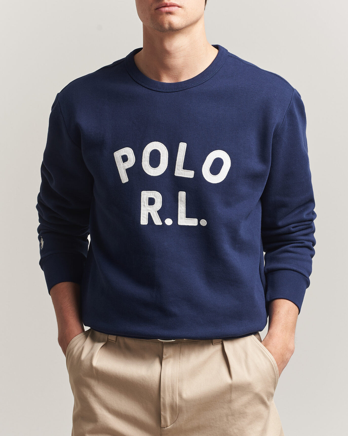 Hombres | Jerséis y prendas de punto | Polo Ralph Lauren | Polo RL Sweatshirt Newport Navy