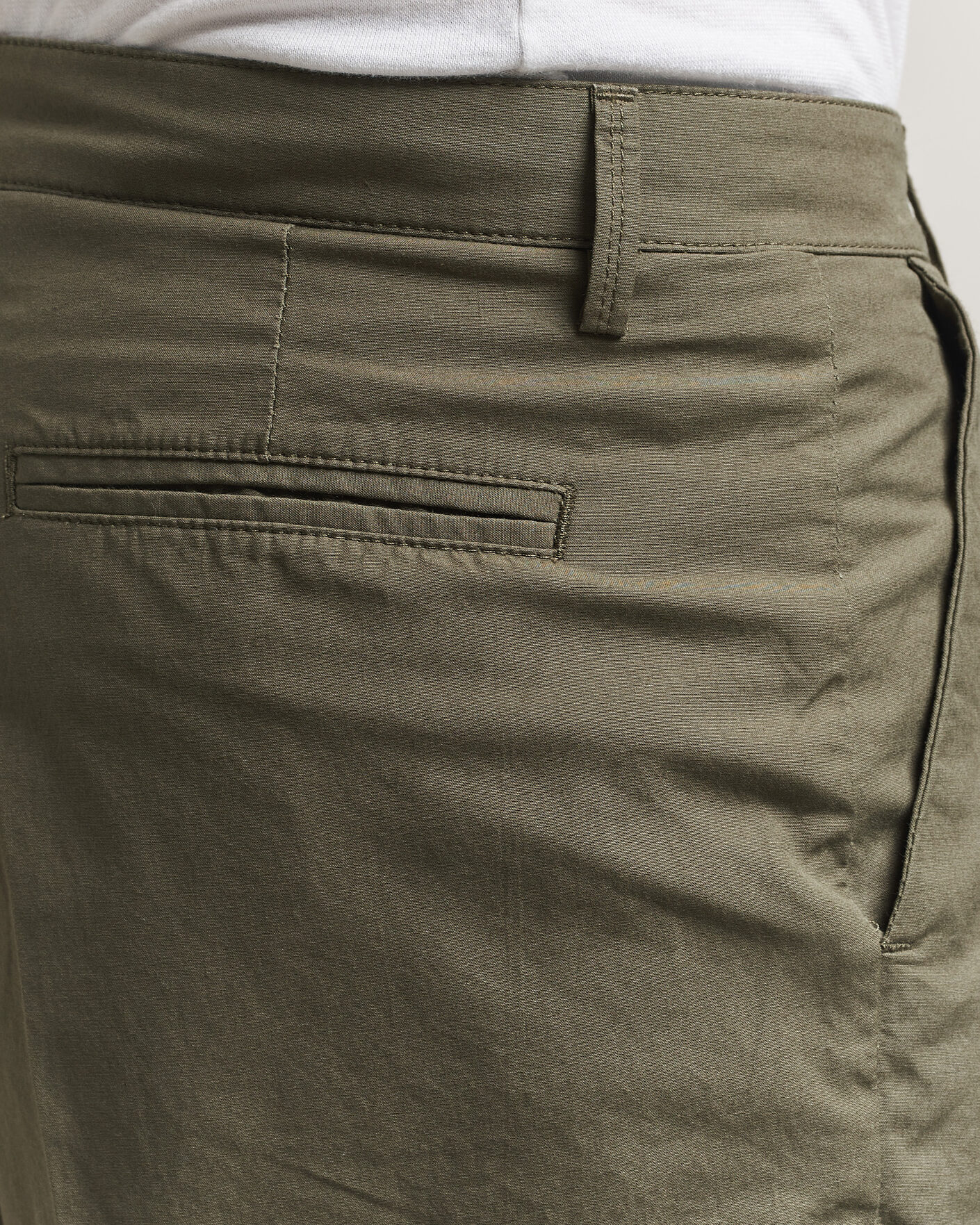 Hombres | Pantalones | Massimo Alba | Stan Pleated Chinos Military