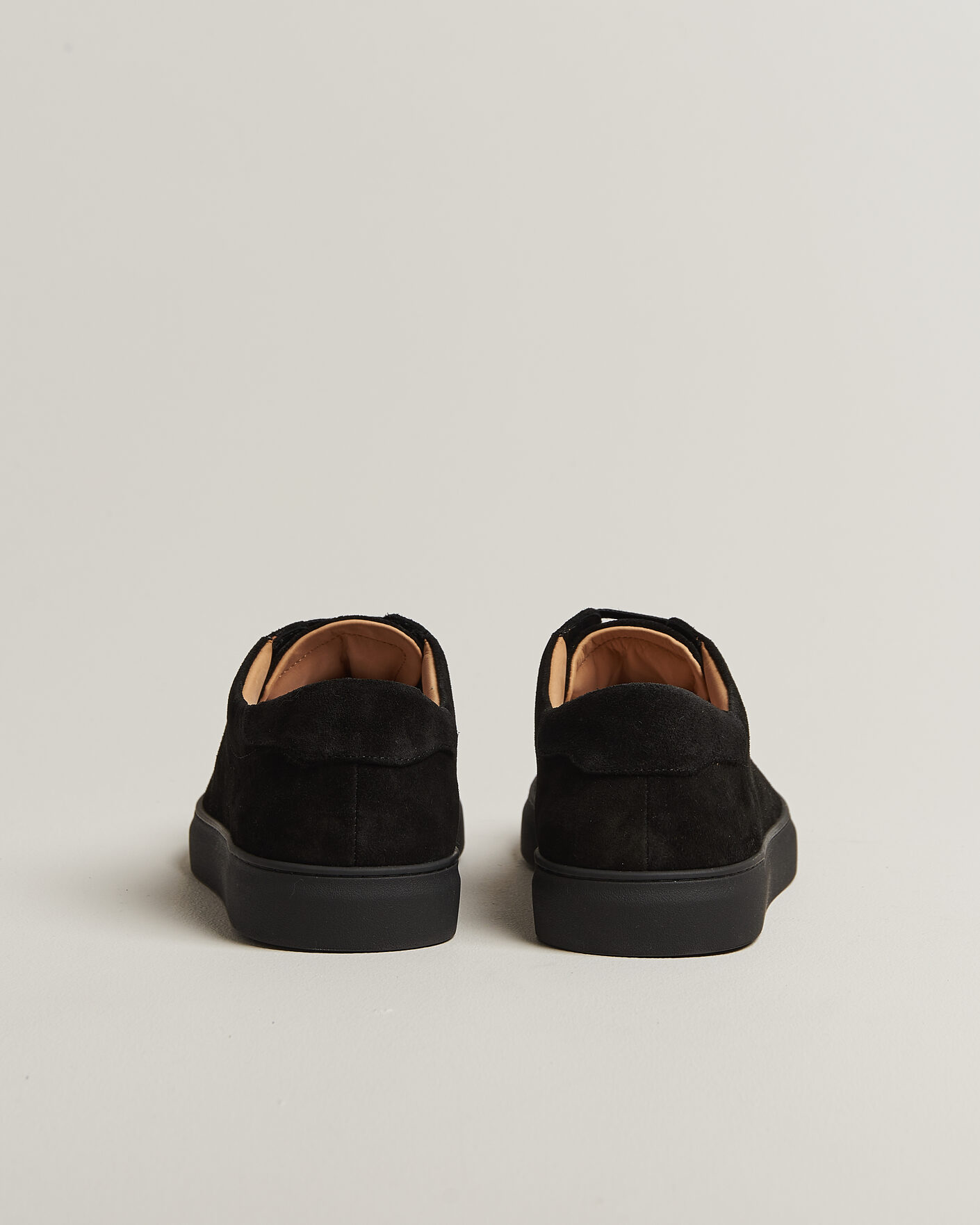 Hombres | Zapatillas | Myrqvist | Oaxen Monochrome III Sneakers Black Suede