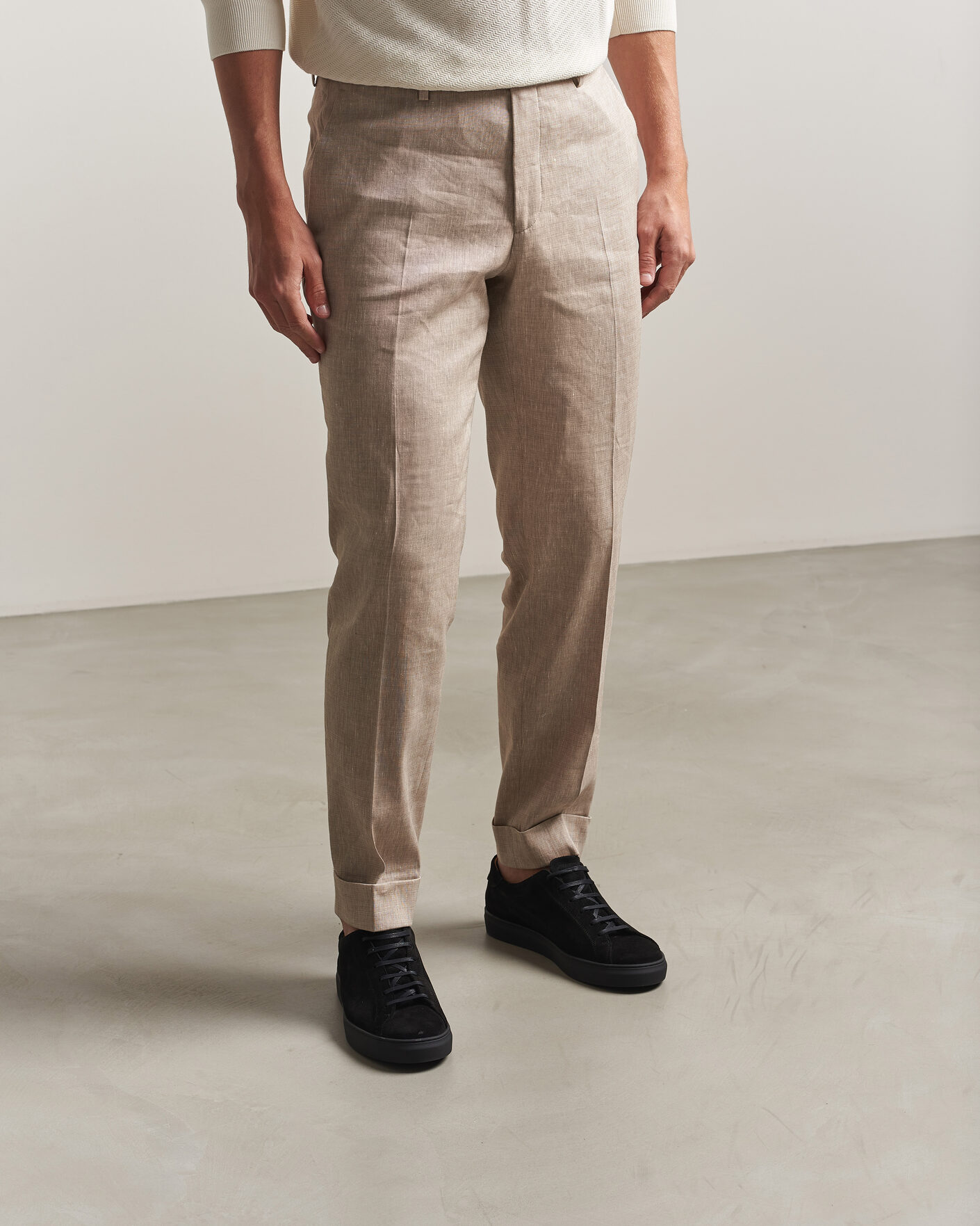 Hombres | Zapatillas | Myrqvist | Oaxen Monochrome III Sneakers Black Suede